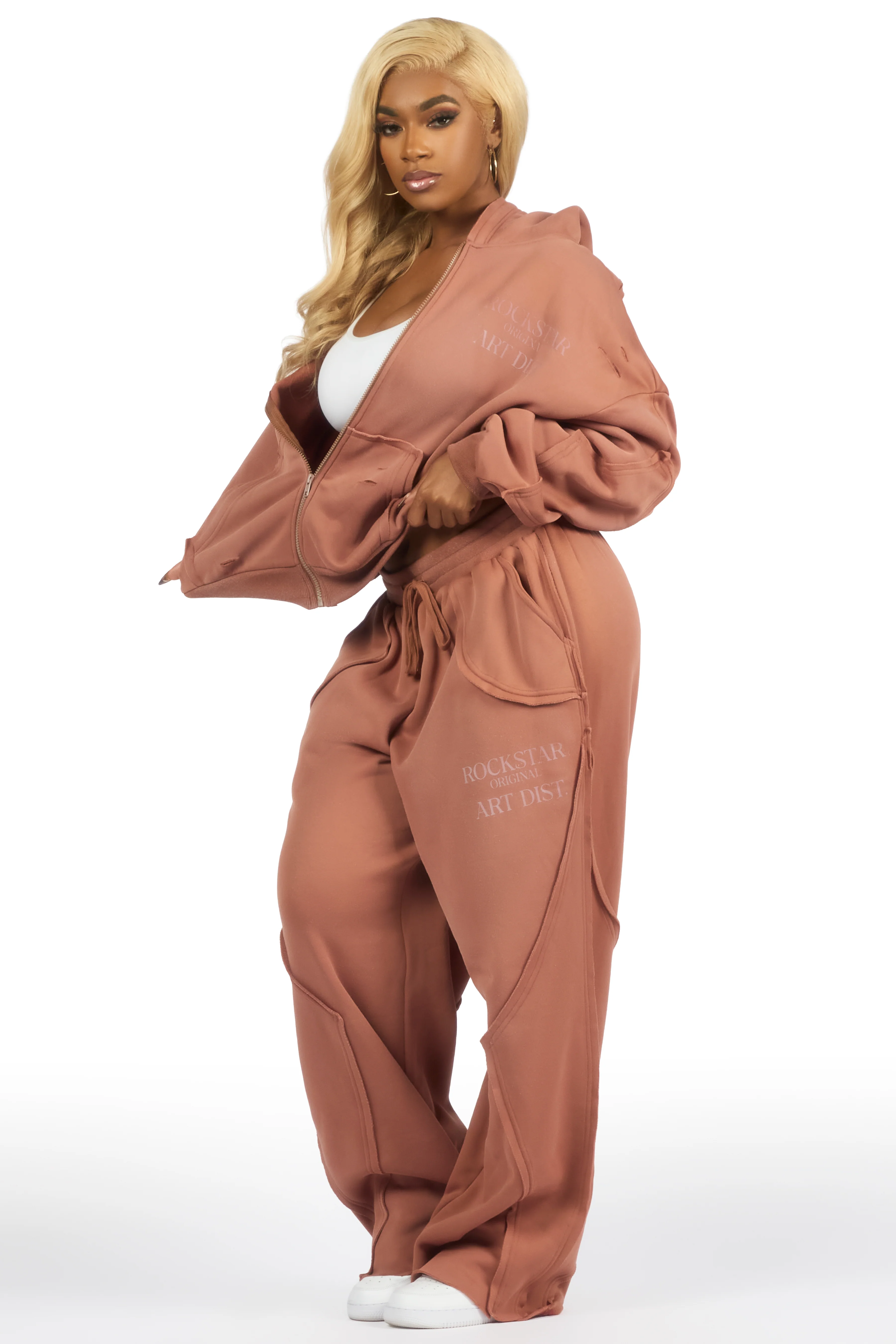 Jernyra Mocha Oversized Track Set - Image 3
