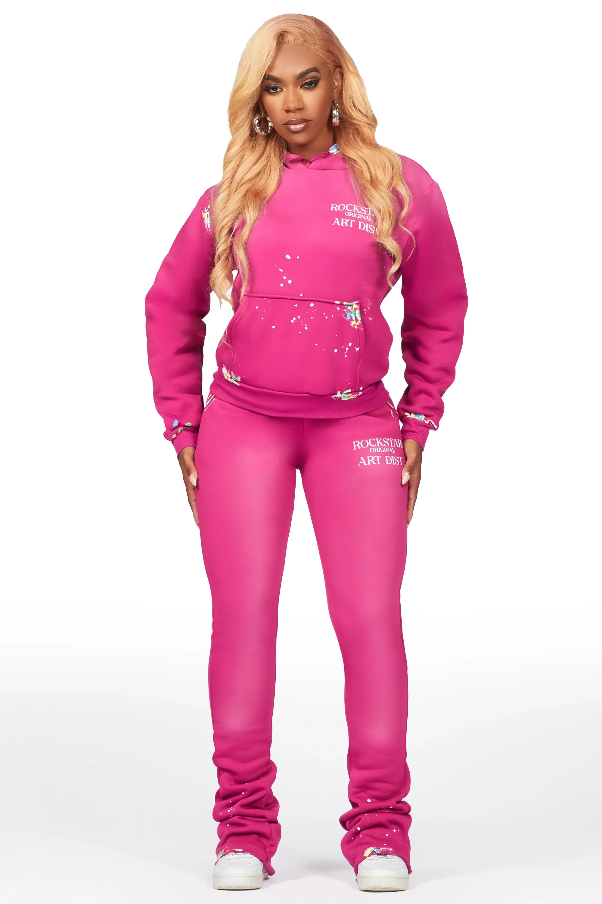 Nevaeh Fuchsia Super Stacked Trackset - Image 2
