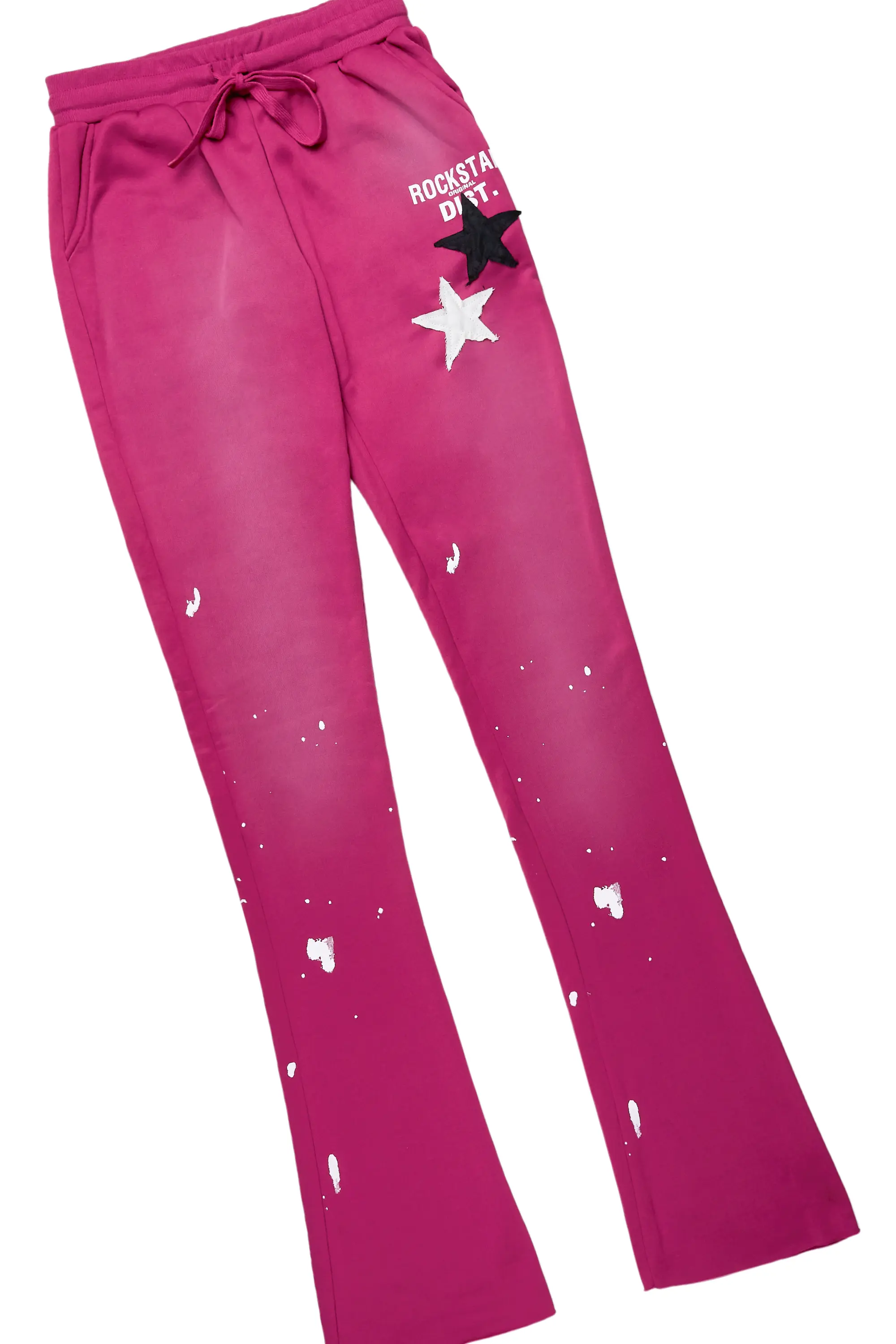 Diondrea Black/Pink T-Shirt Trackset - Image 9