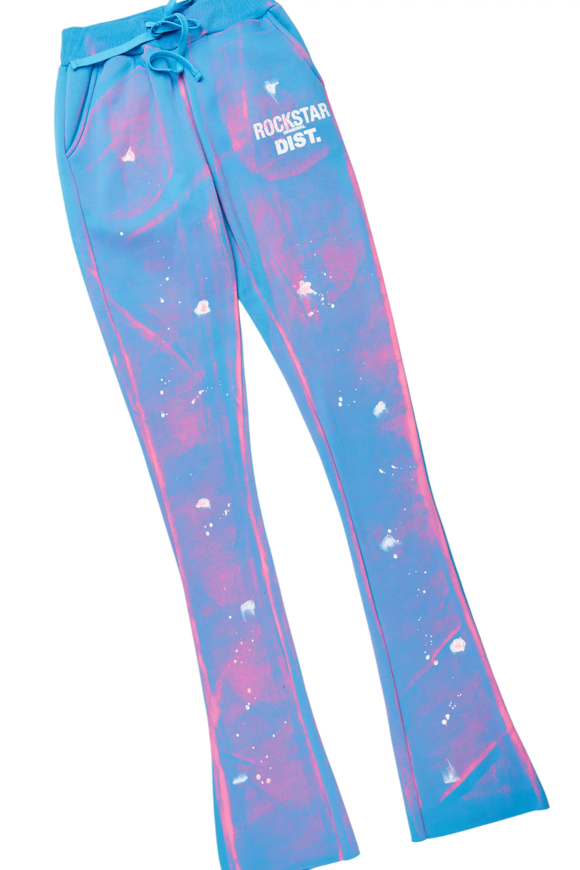 Keiana Bright Blue Super Stacked Trackset - Image 4