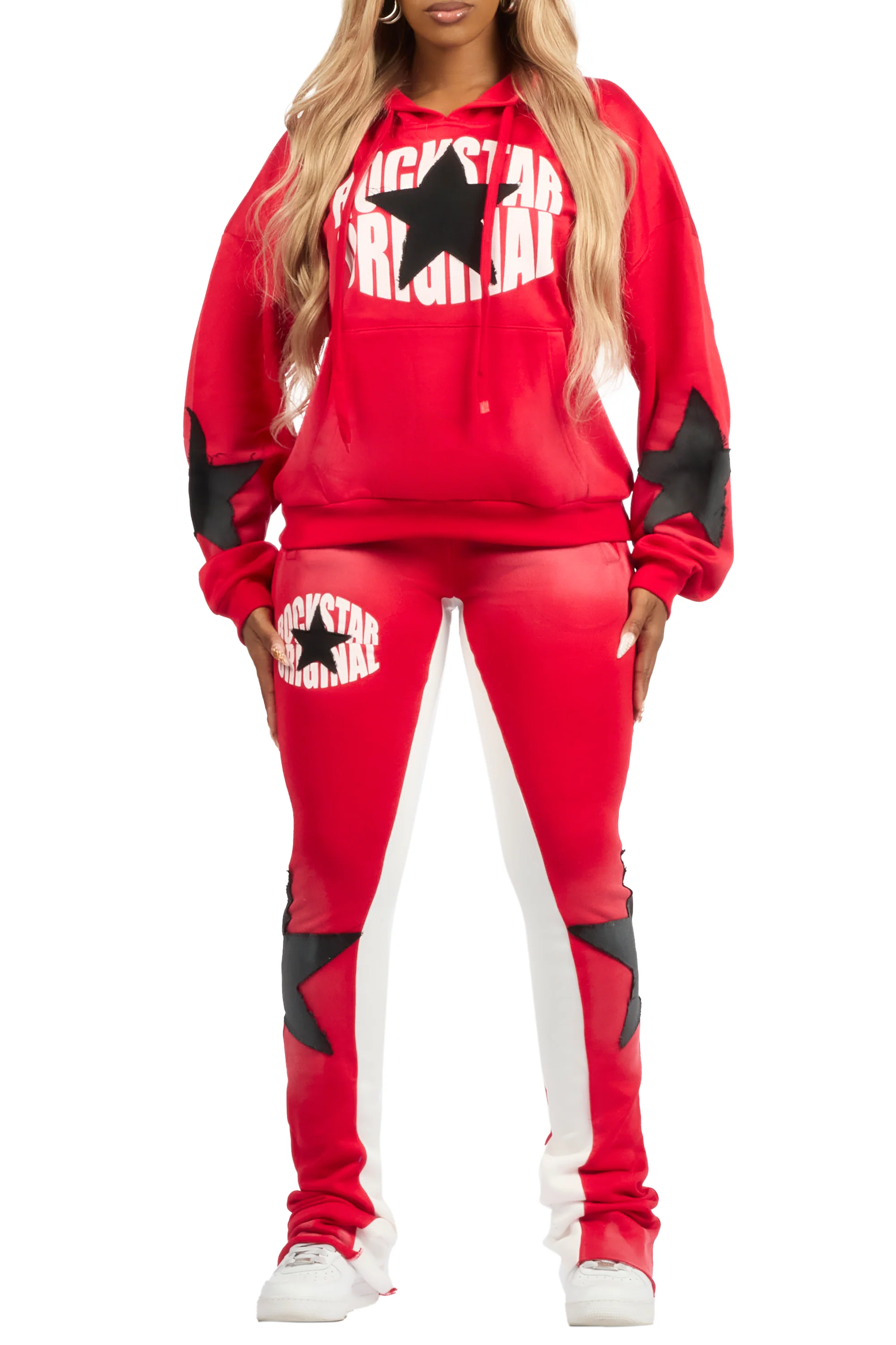 Kaliyah Red Super Stacked Trackset - Image 6