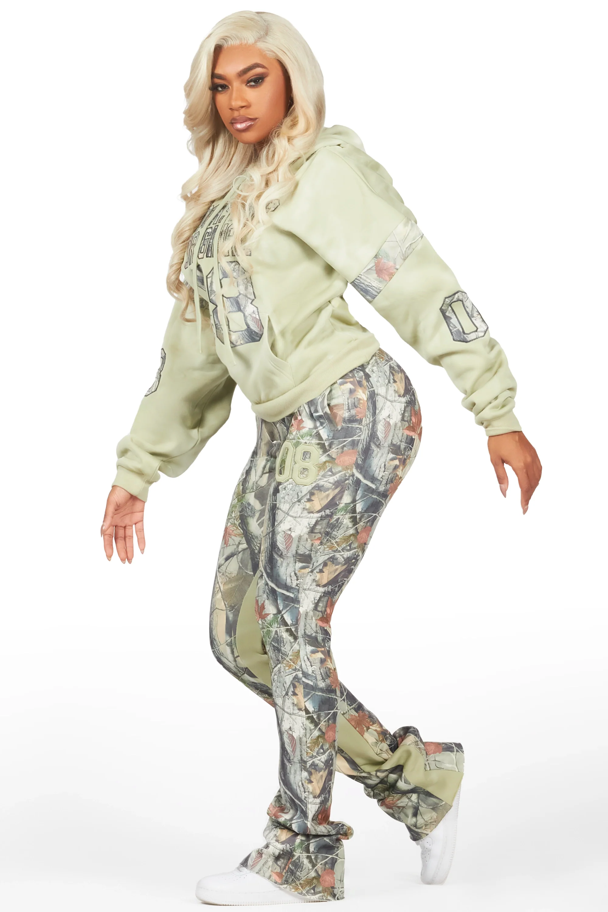Eniyha Sage/Camo Stacked Trackset - Image 4
