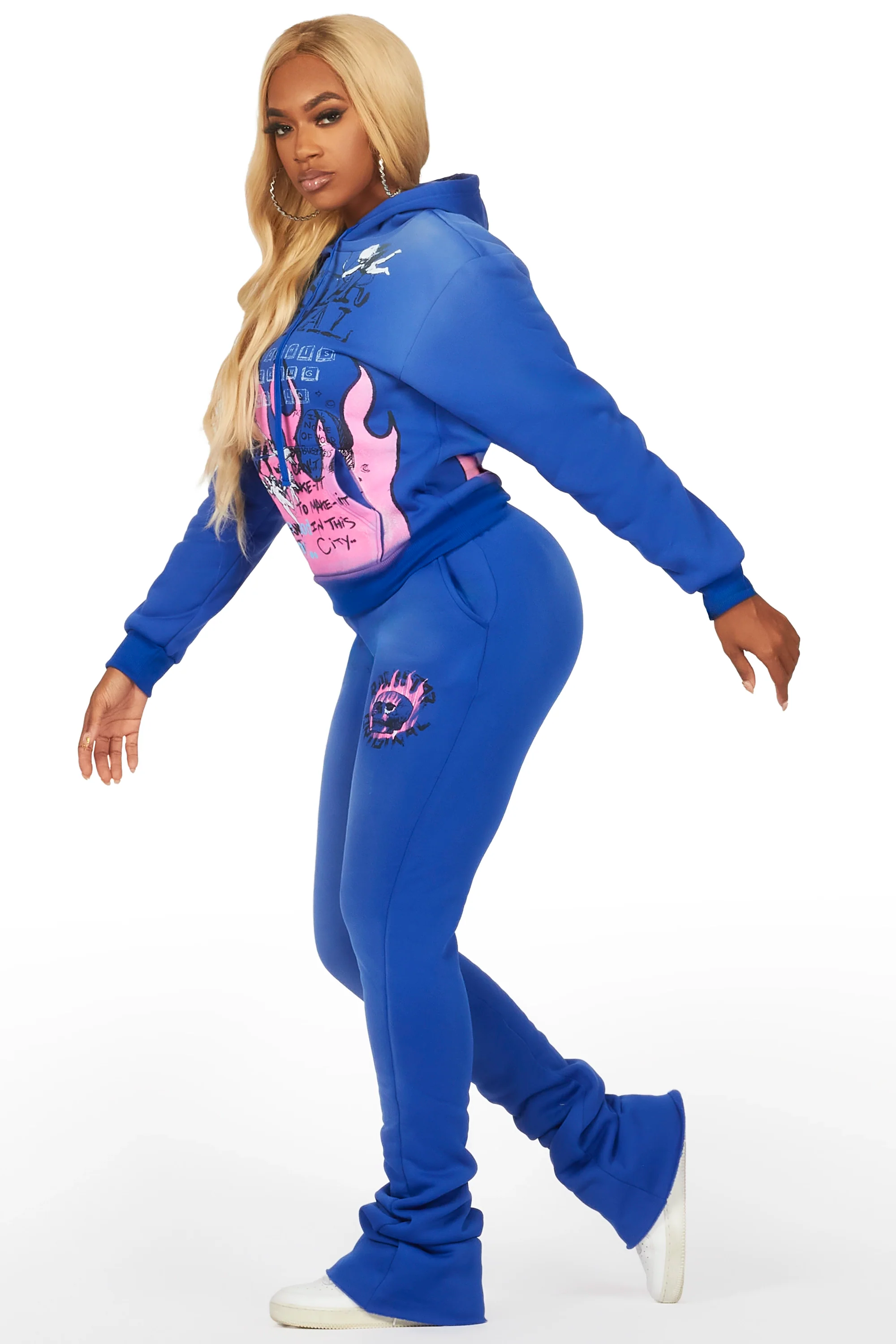 Leaira Royal Blue Super Stacked Trackset - Image 8