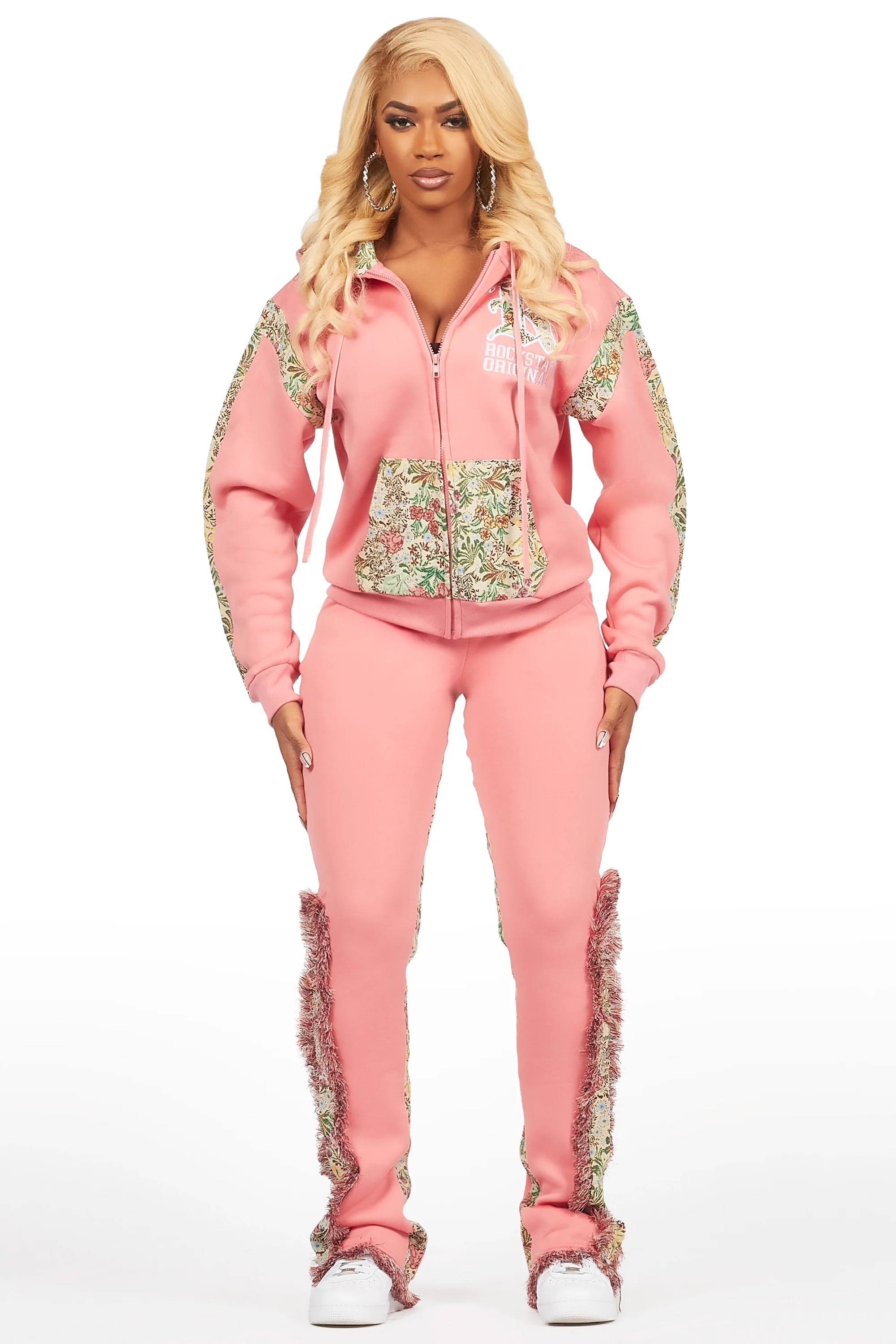 Linnea Rose Pink Tapestry Stacked Trackset - Image 3