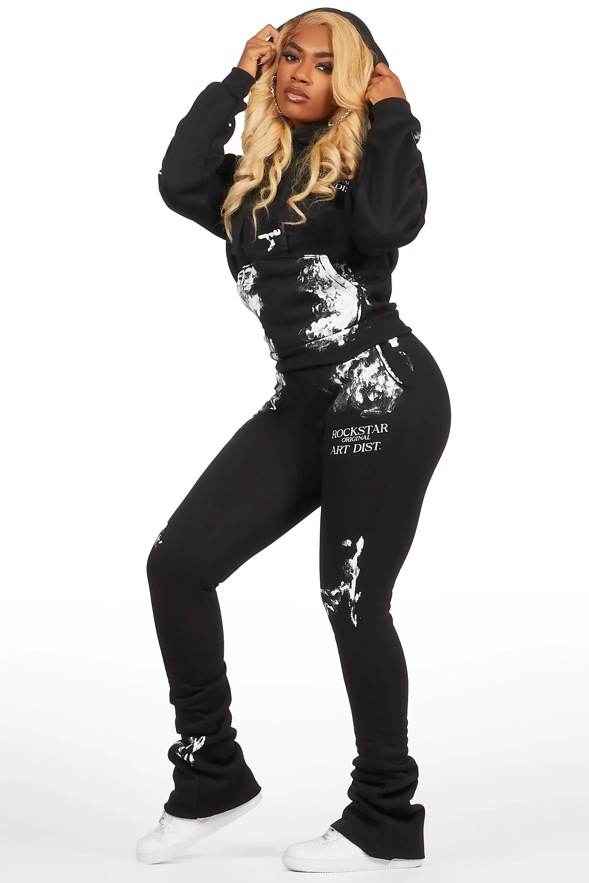 Filipa Black Super Stacked Trackset - Image 4