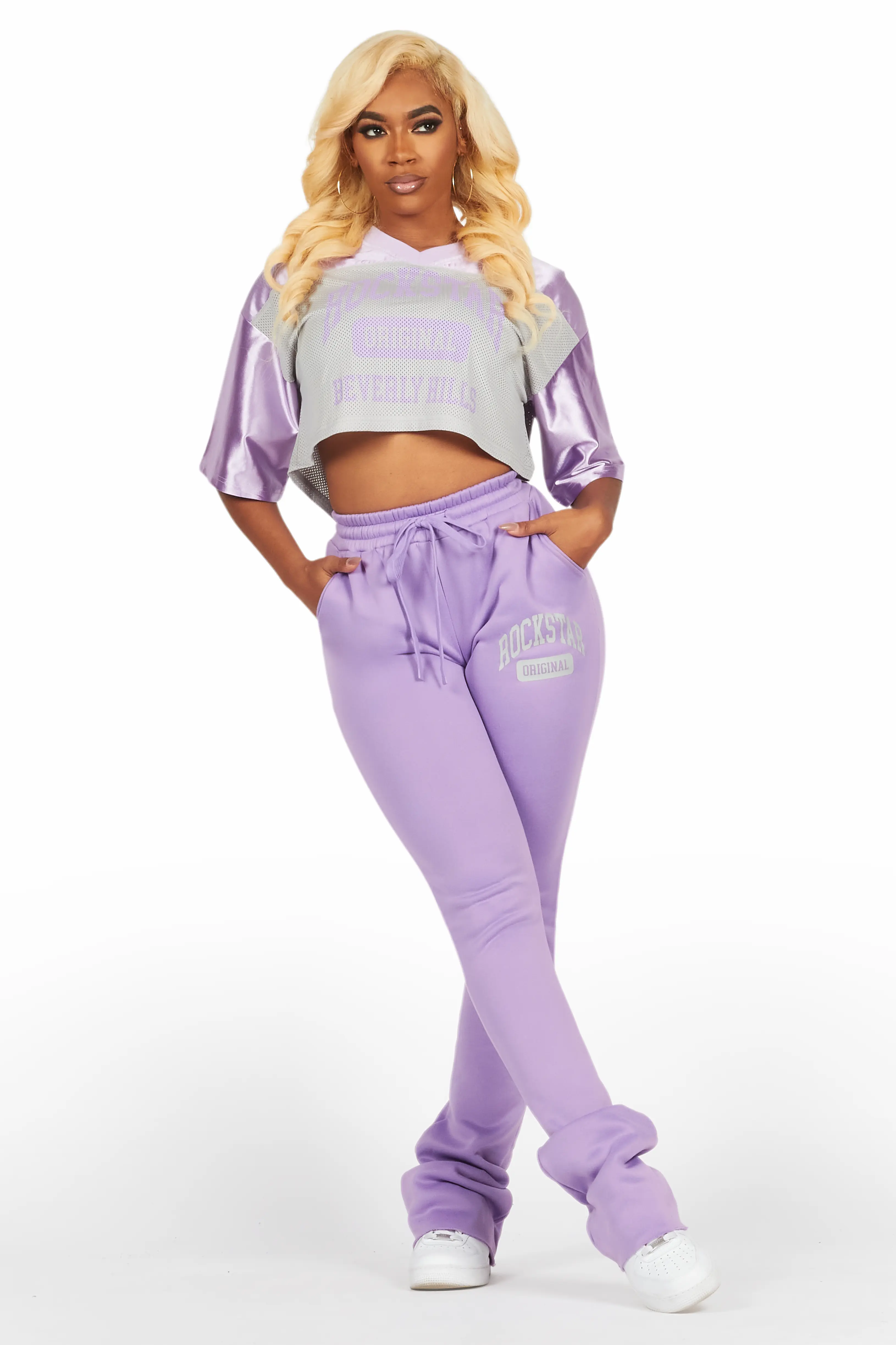 Tamarra Grey/Purple Jersey Trackset