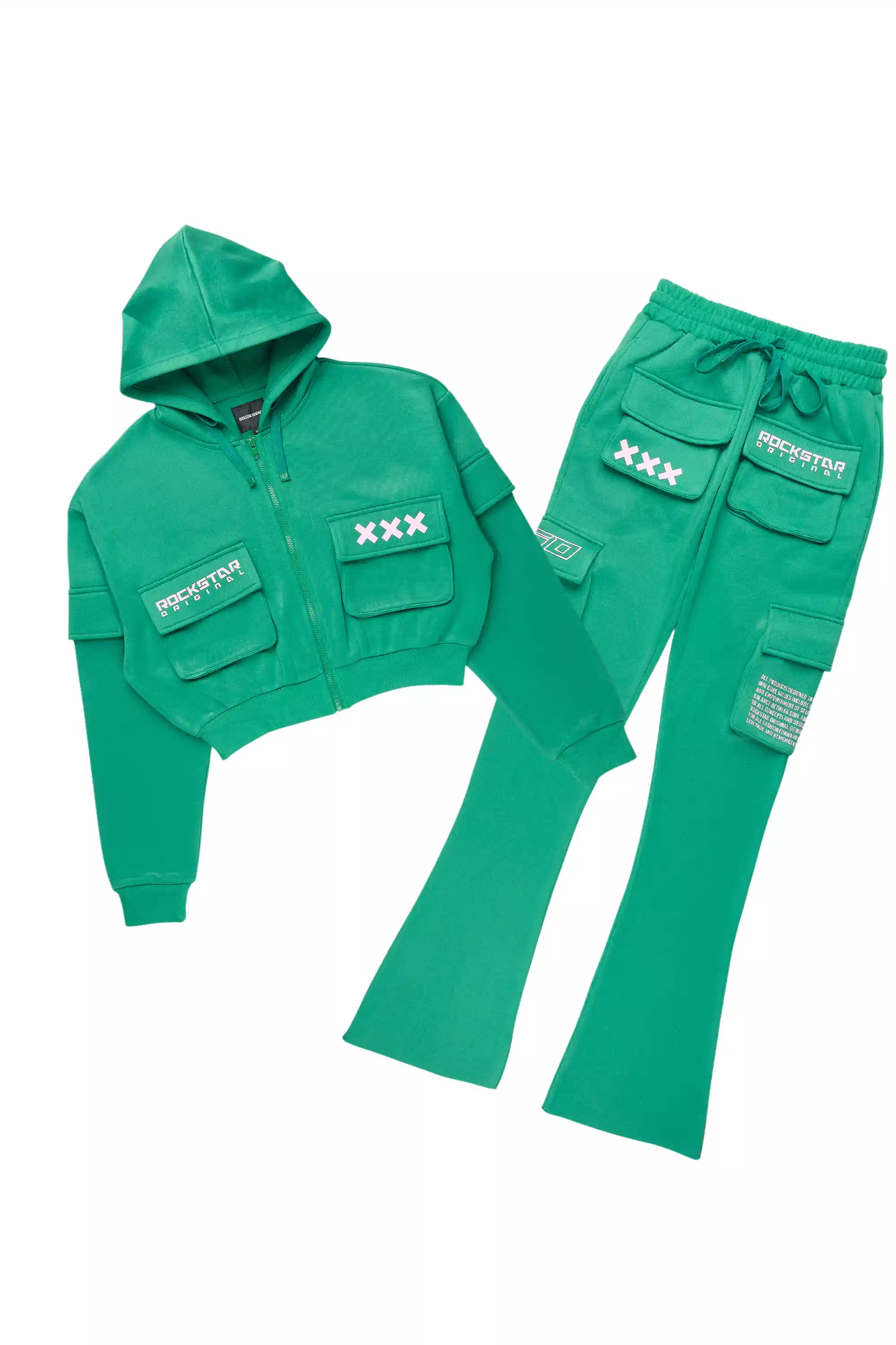 Natanya Green Cargo Stacked Trackset - Image 2