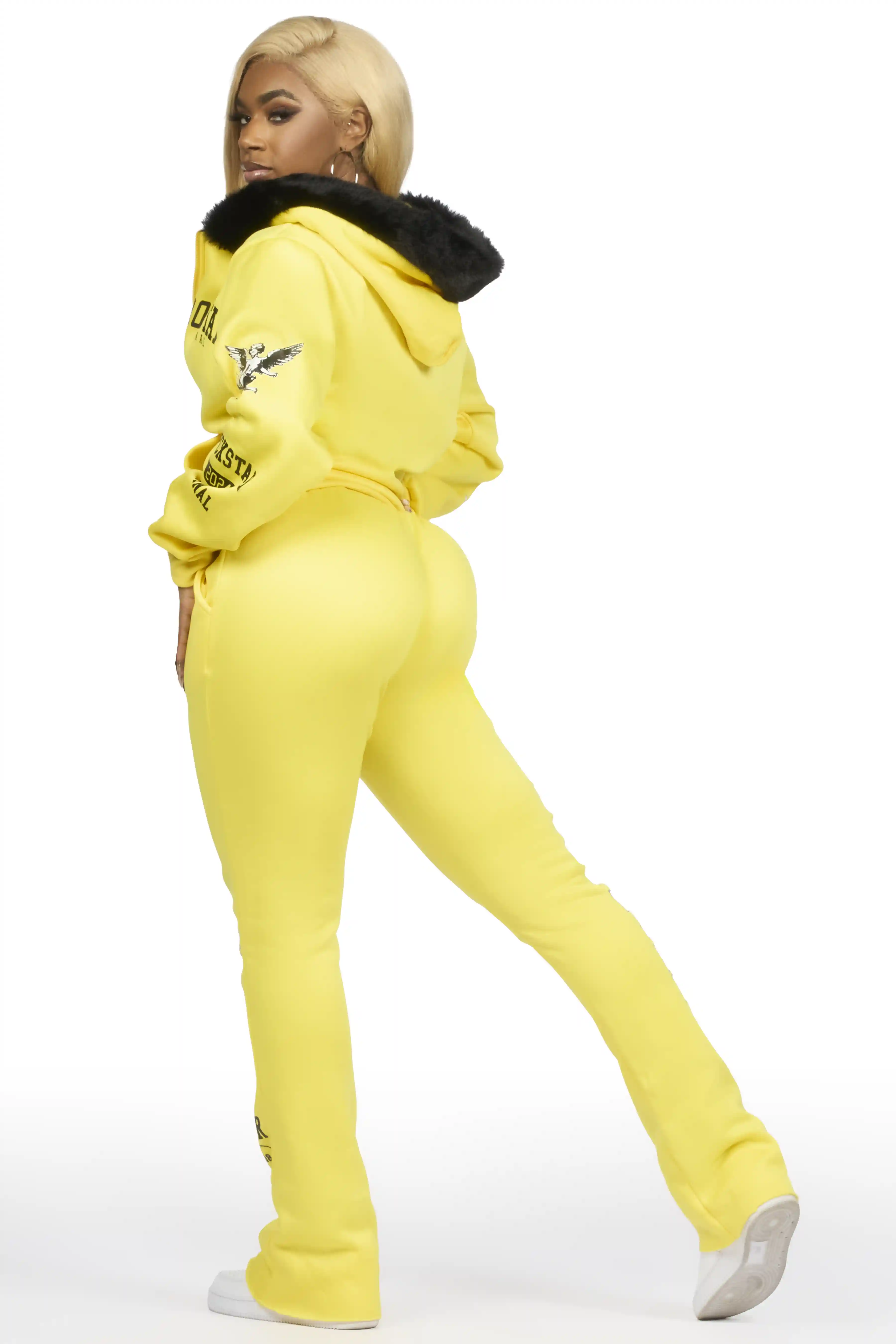 Chastity Yellow Stacked Track Set - Image 9