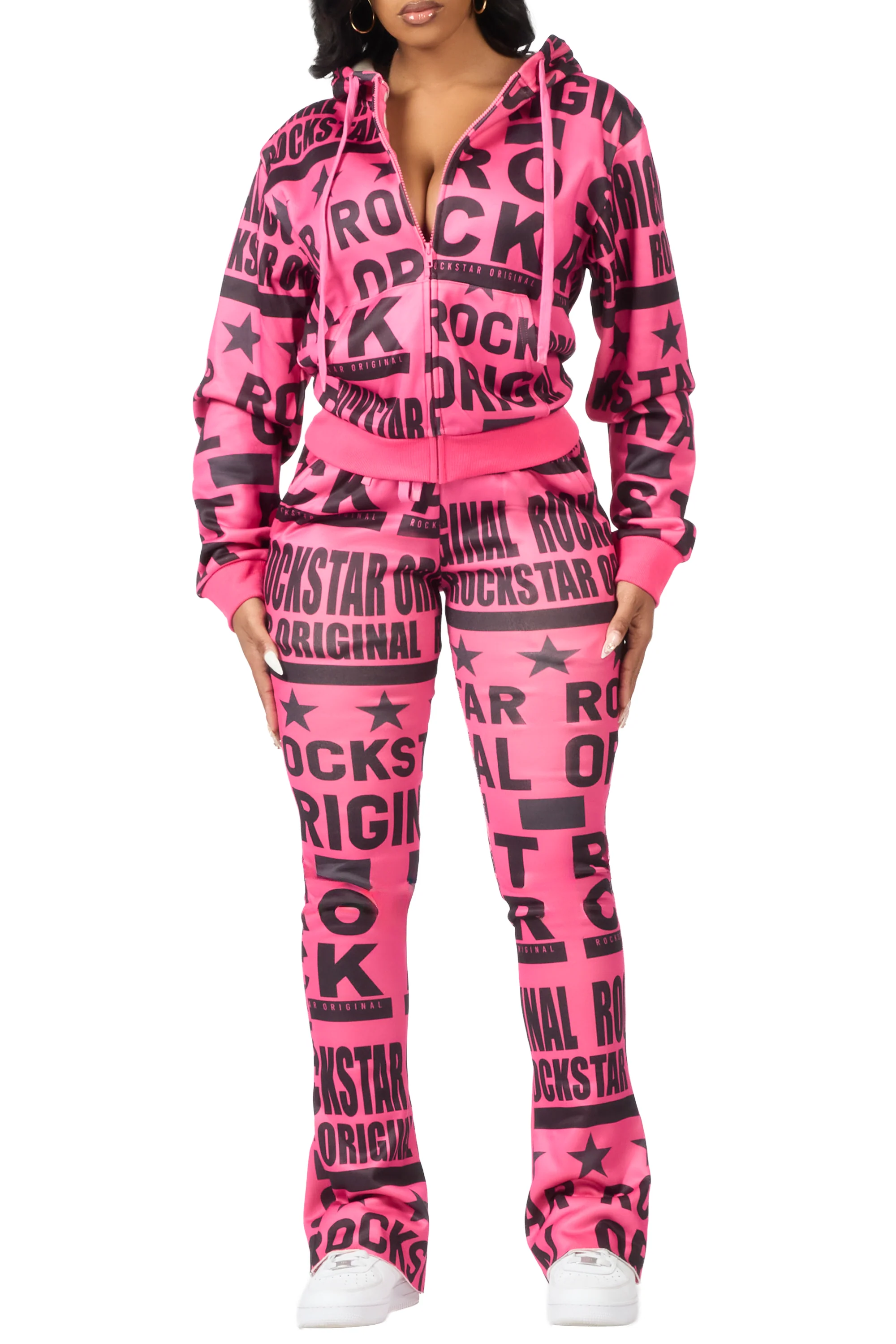 Rikelle Hot Pink Printed Track Set - Image 11