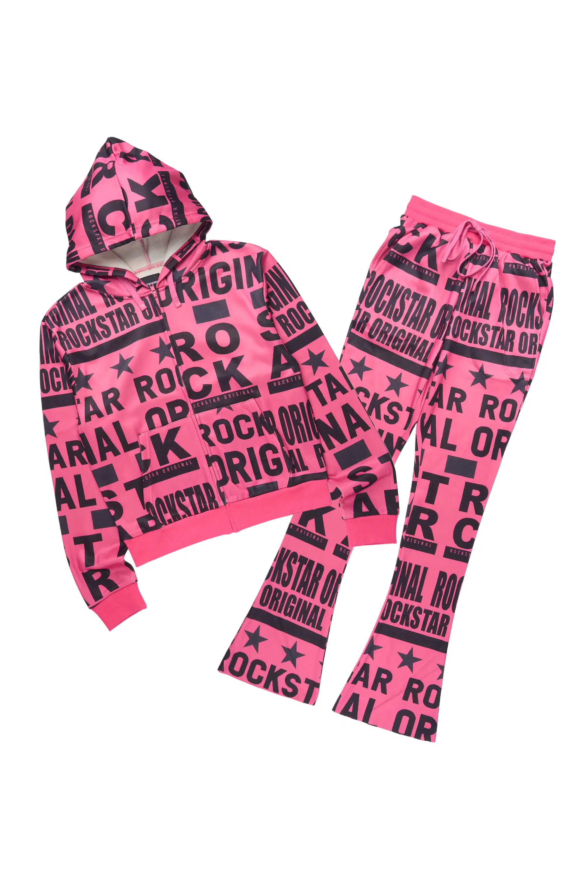 Rikelle Hot Pink Printed Track Set - Image 3