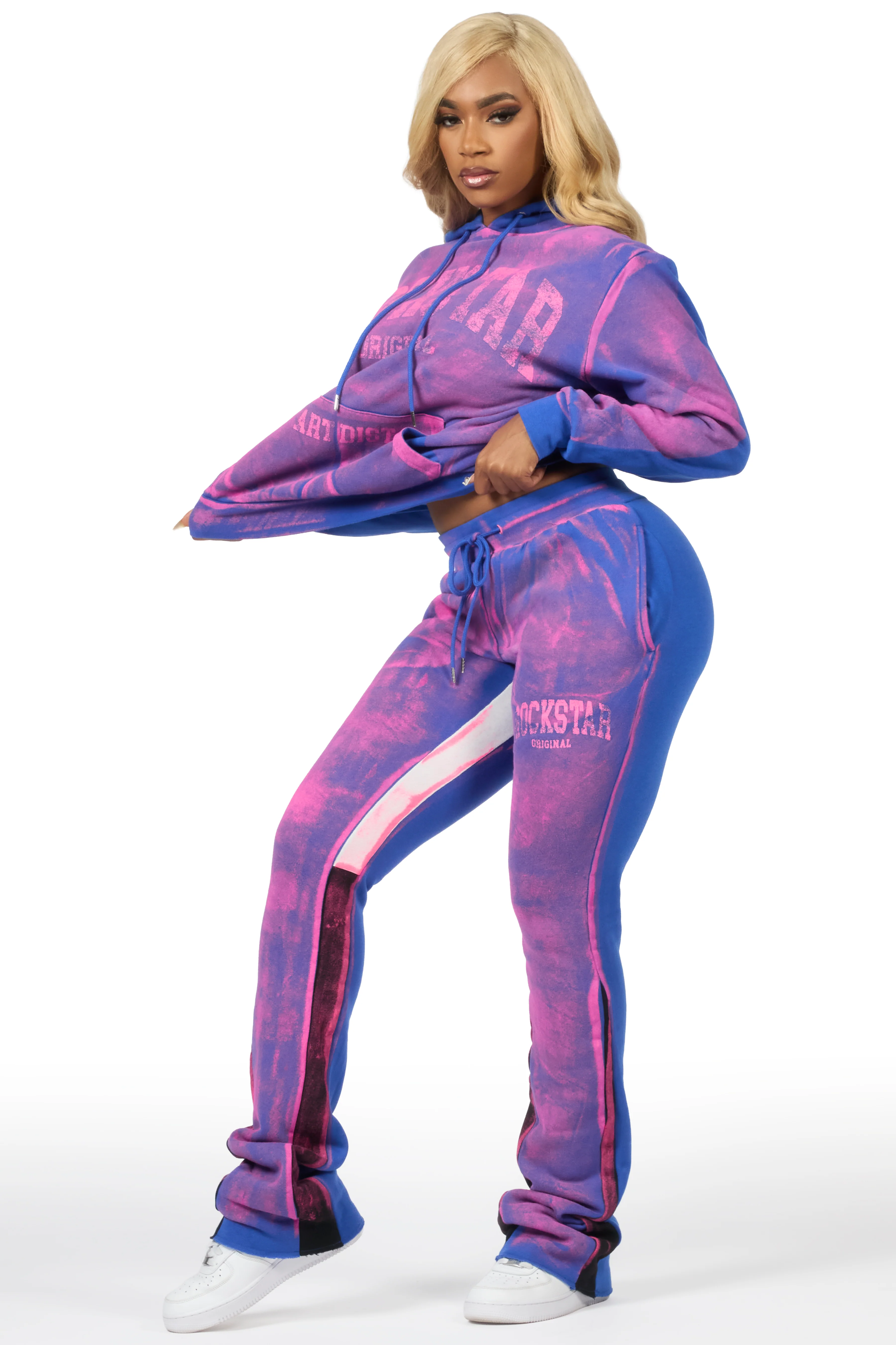 Keiana 2.0 Royal Blue Stacked Track Set