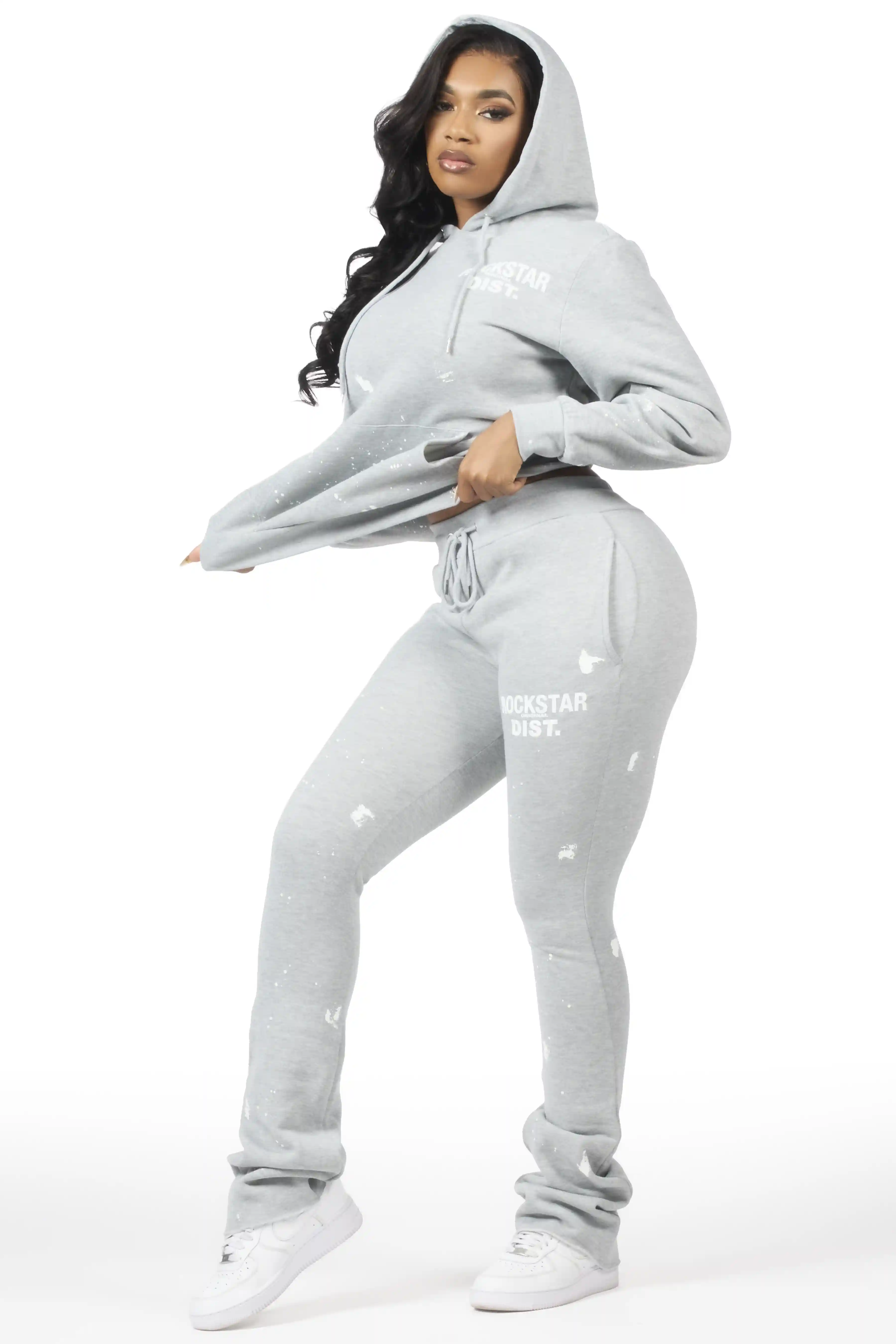 Jhalana H.Grey Stacked Track Set - Image 8