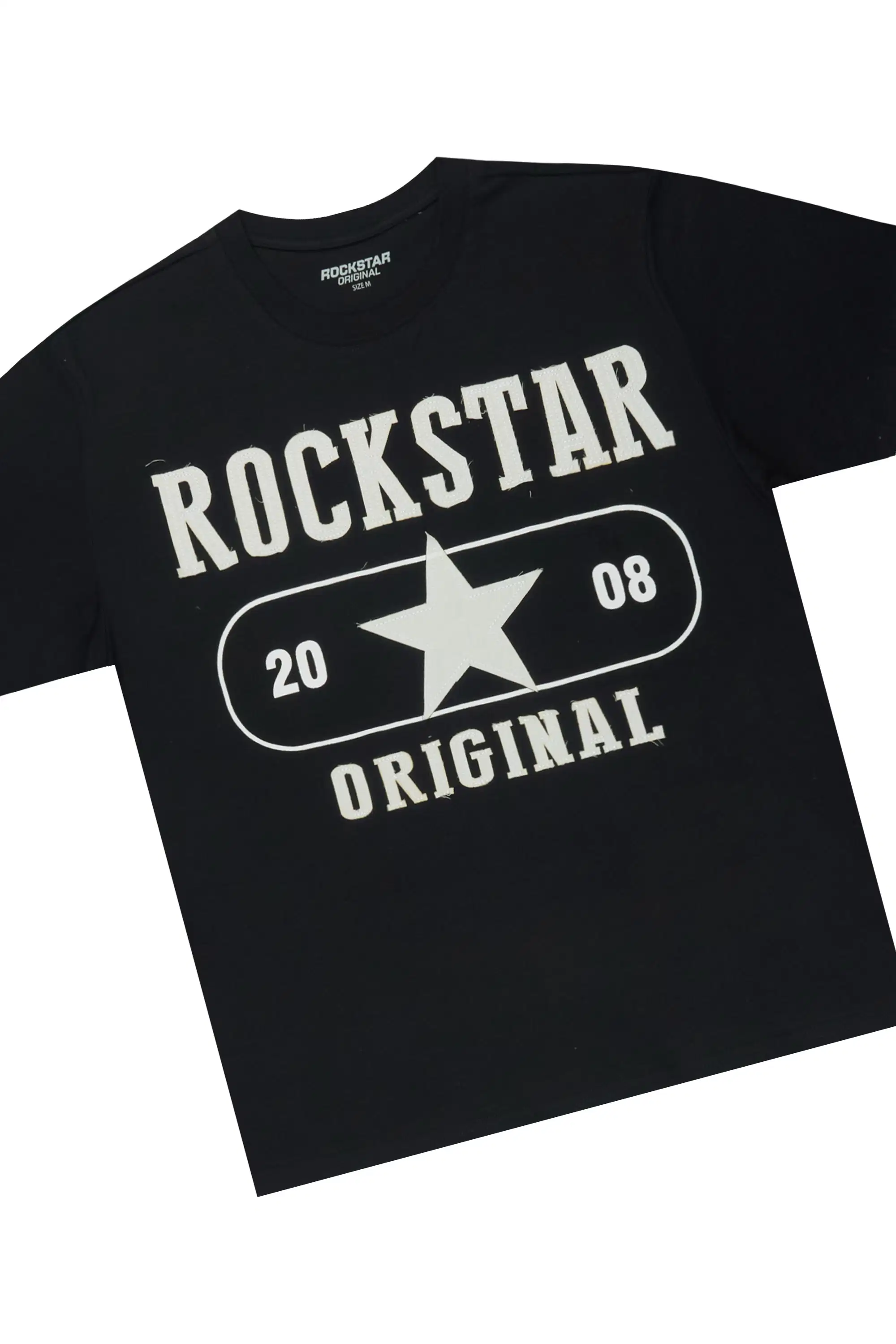 Chavonne Black T-Shirt Trackset - Image 4