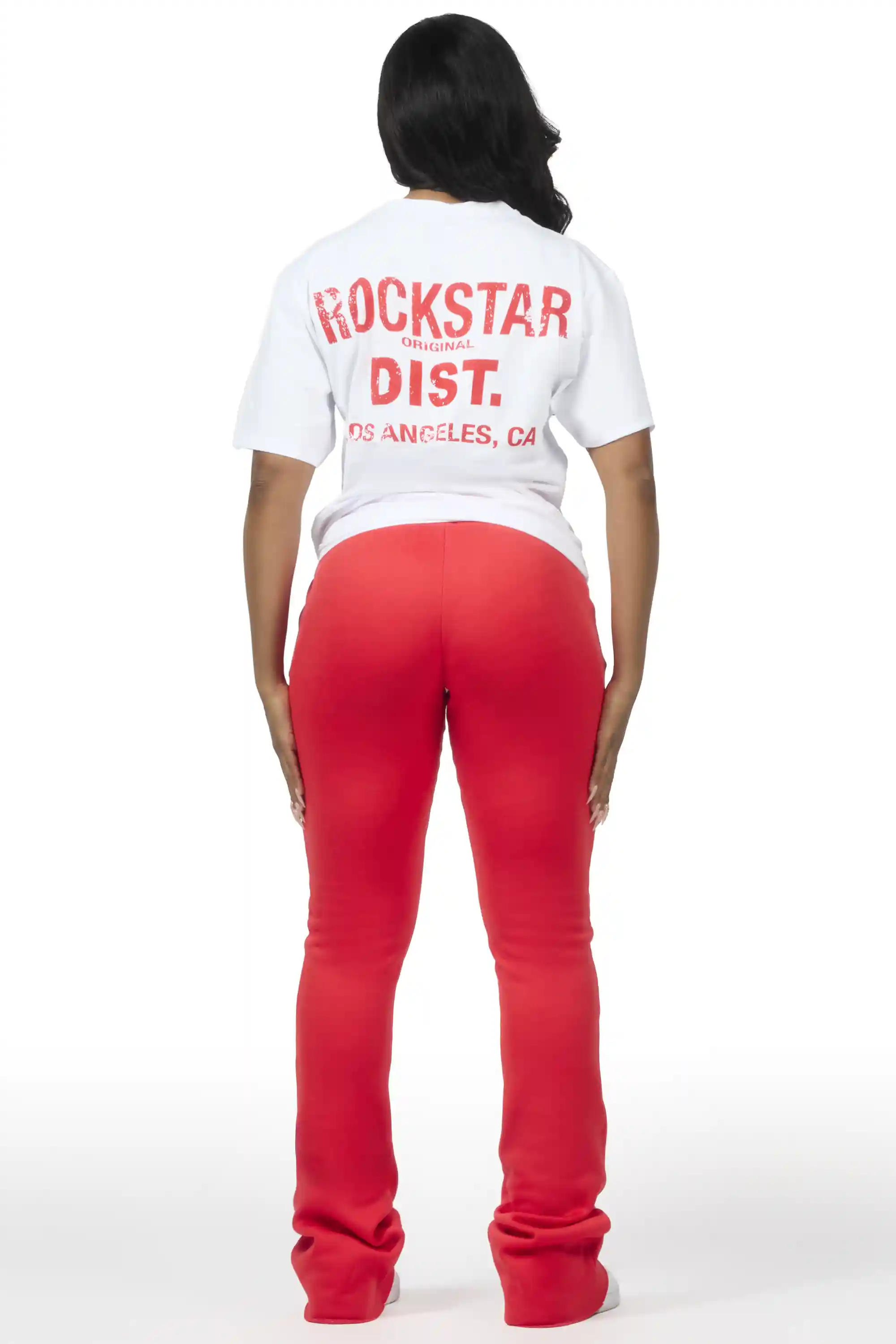 Dalasia 2.0 White/Red T-Shirt Track Set - Image 5