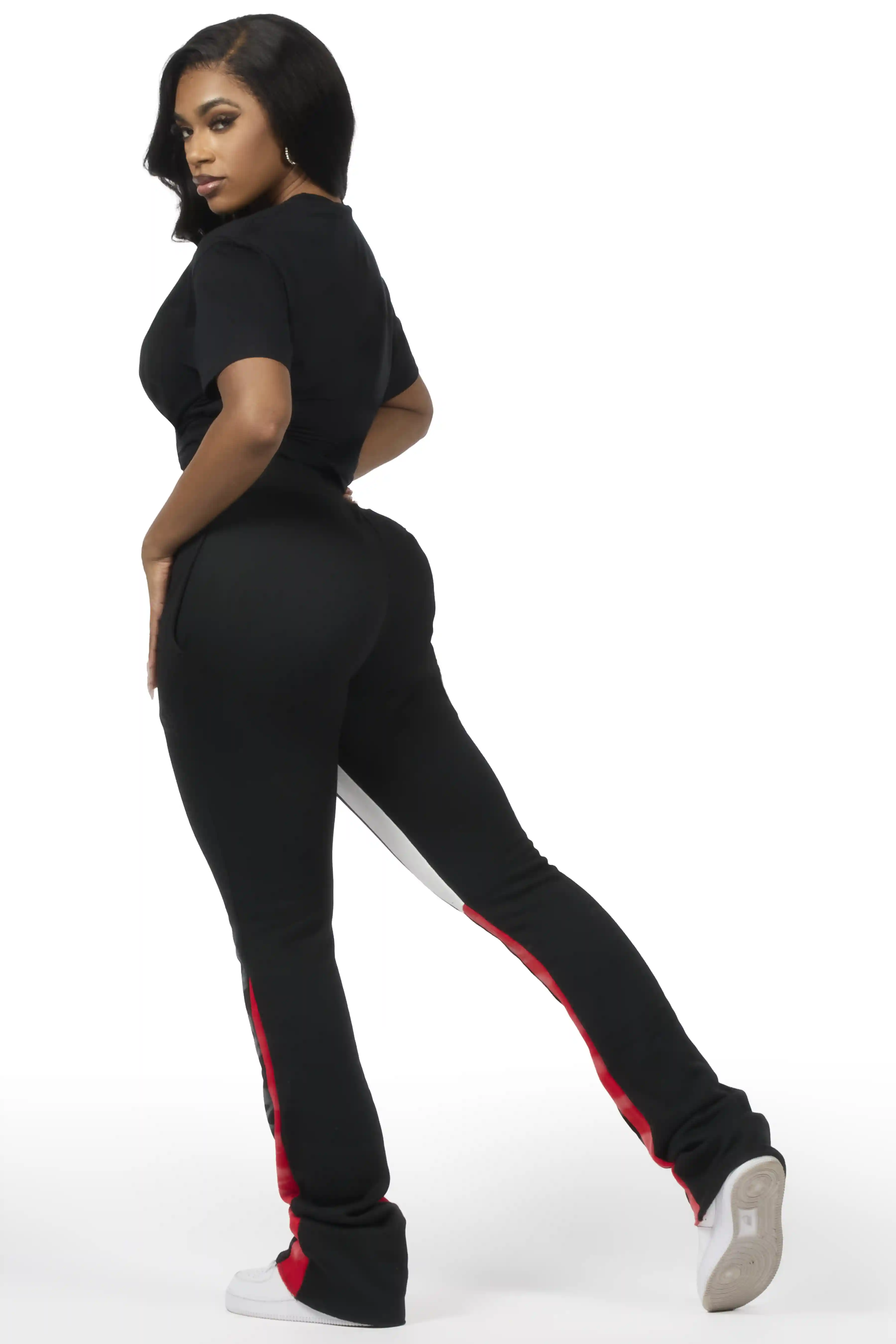 Jermirria Black T-Shirt Track Set - Image 7