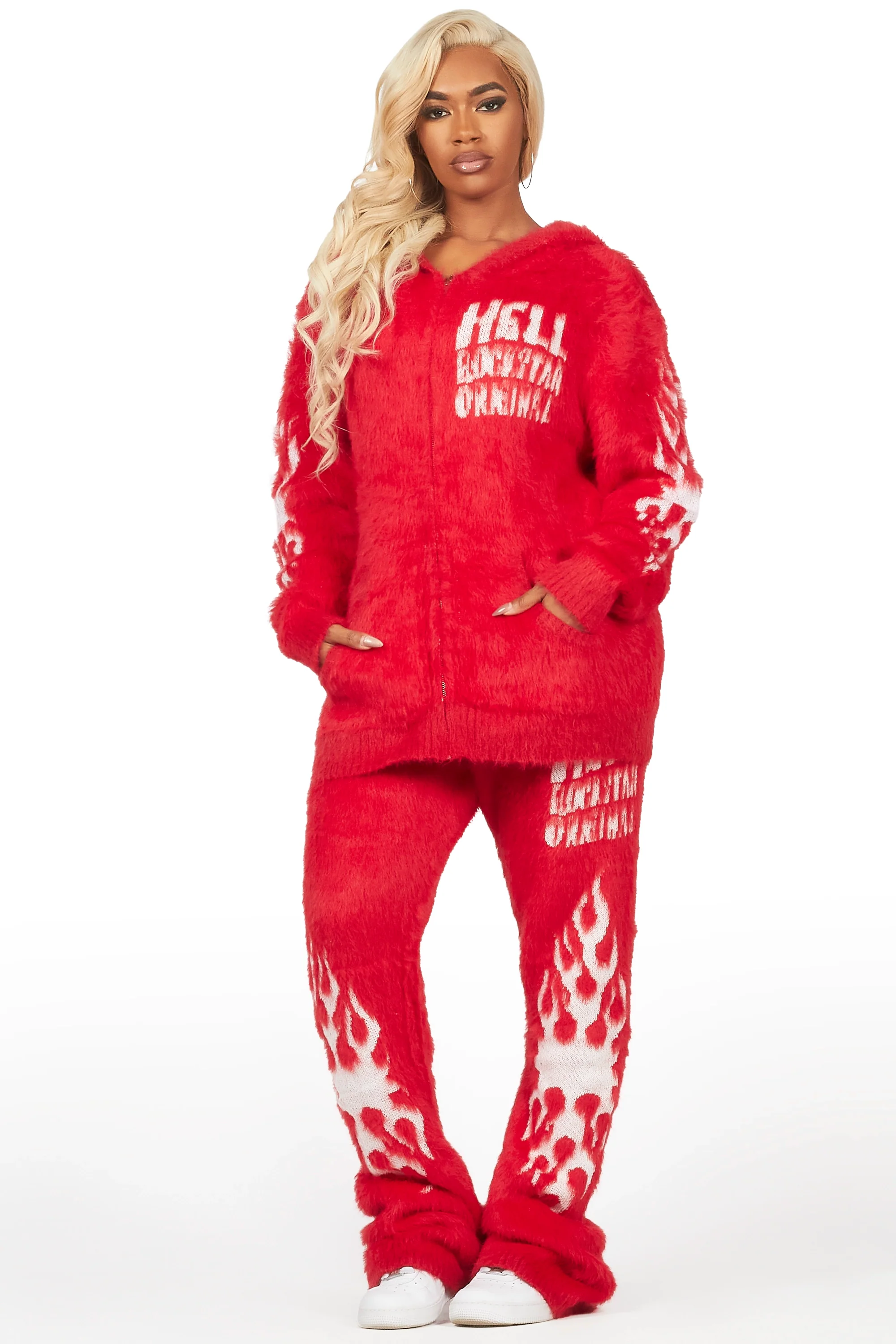 Sheriece Red Super Stacked Trackset - Image 3