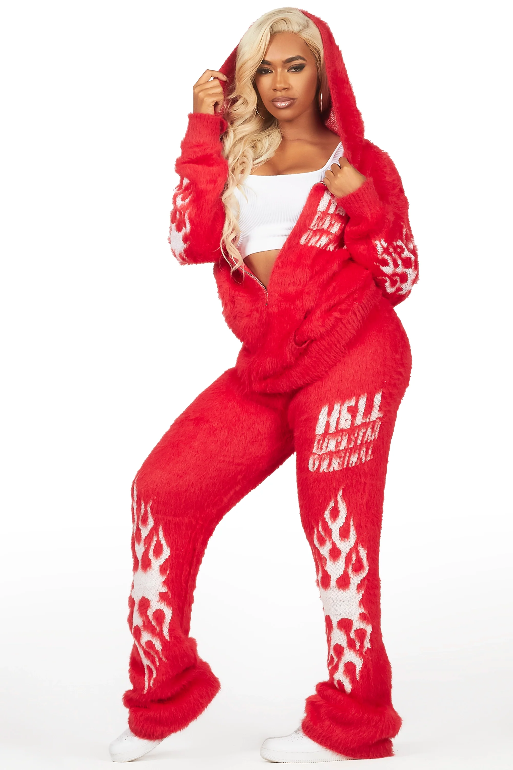 Sheriece Red Super Stacked Trackset - Image 4
