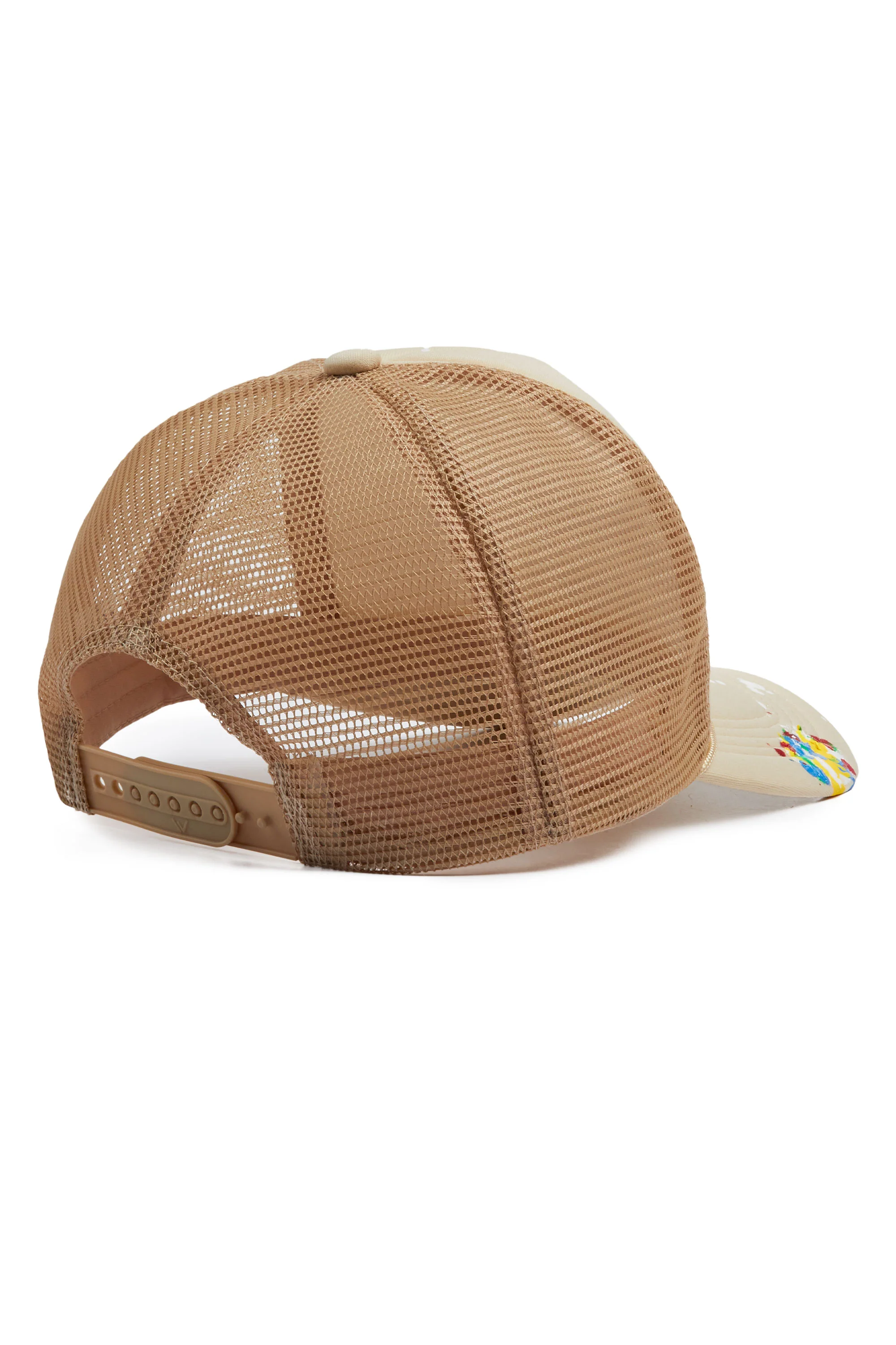 Good Side Only Khaki Trucker Hat - Image 5