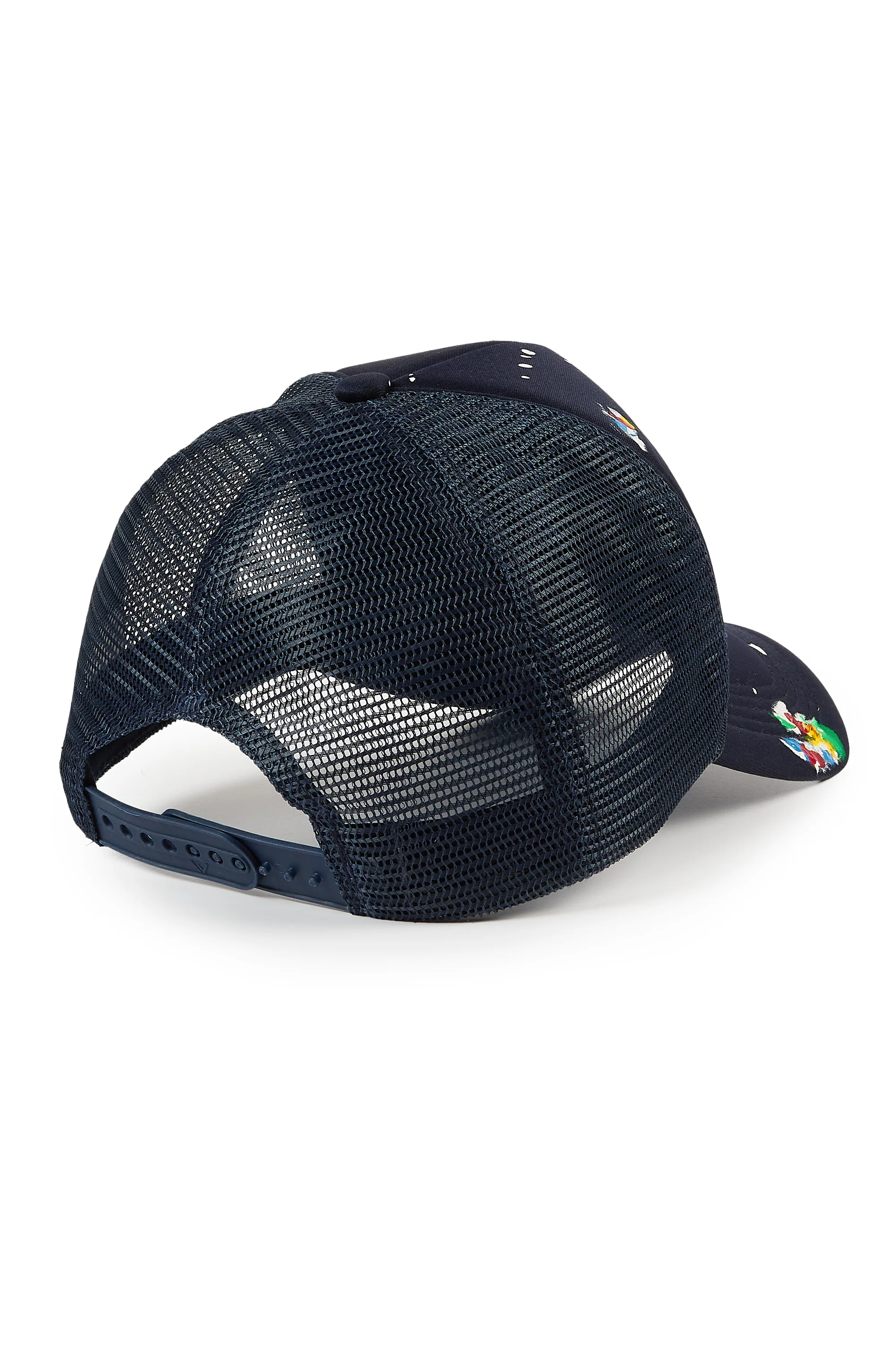 Good Side Only Navy Trucker Hat - Image 3