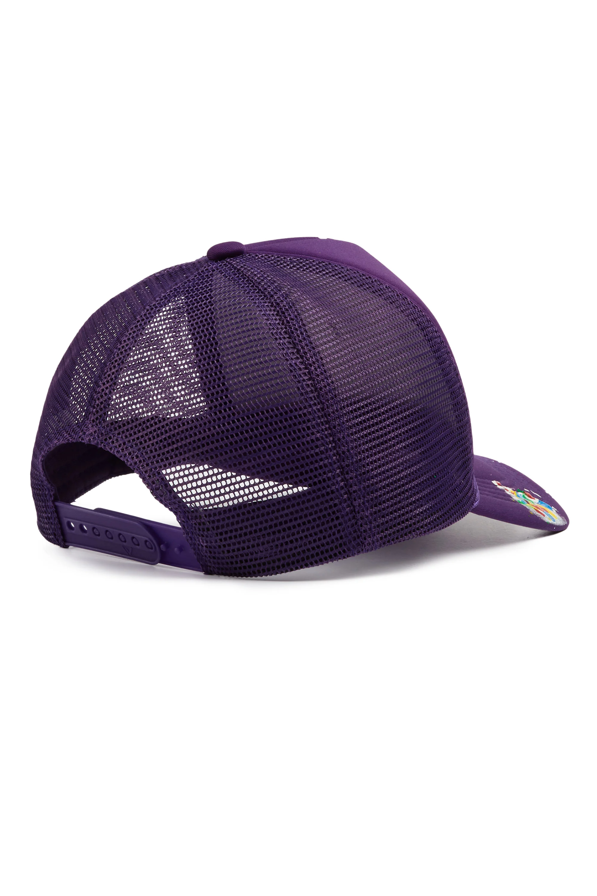 Good Side Only Purple Trucker Hat - Image 3