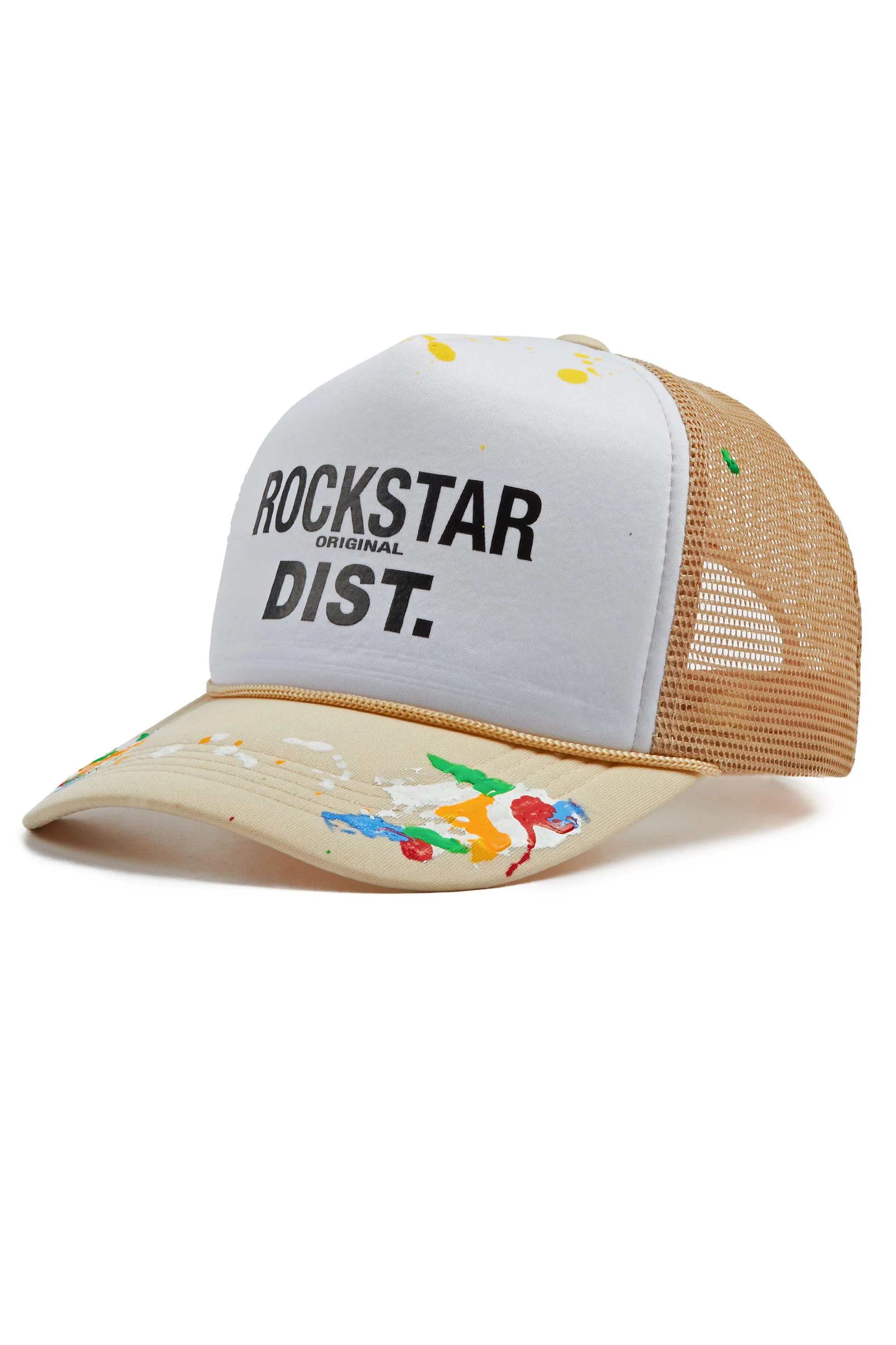 Good Side Only White/Khaki Trucker Hat - Image 2