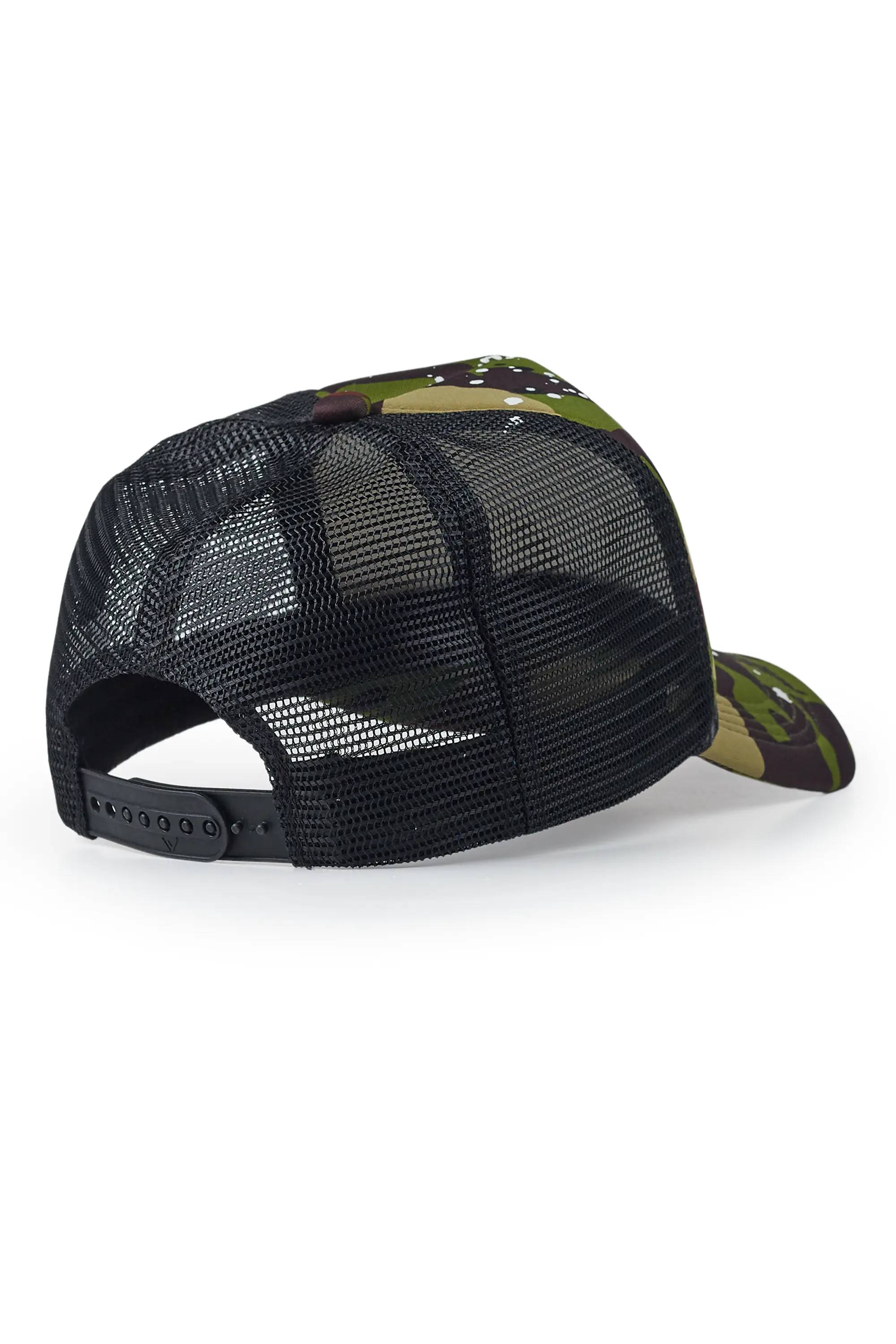 Sharnae Black/Camo Trucker Hat - Image 3