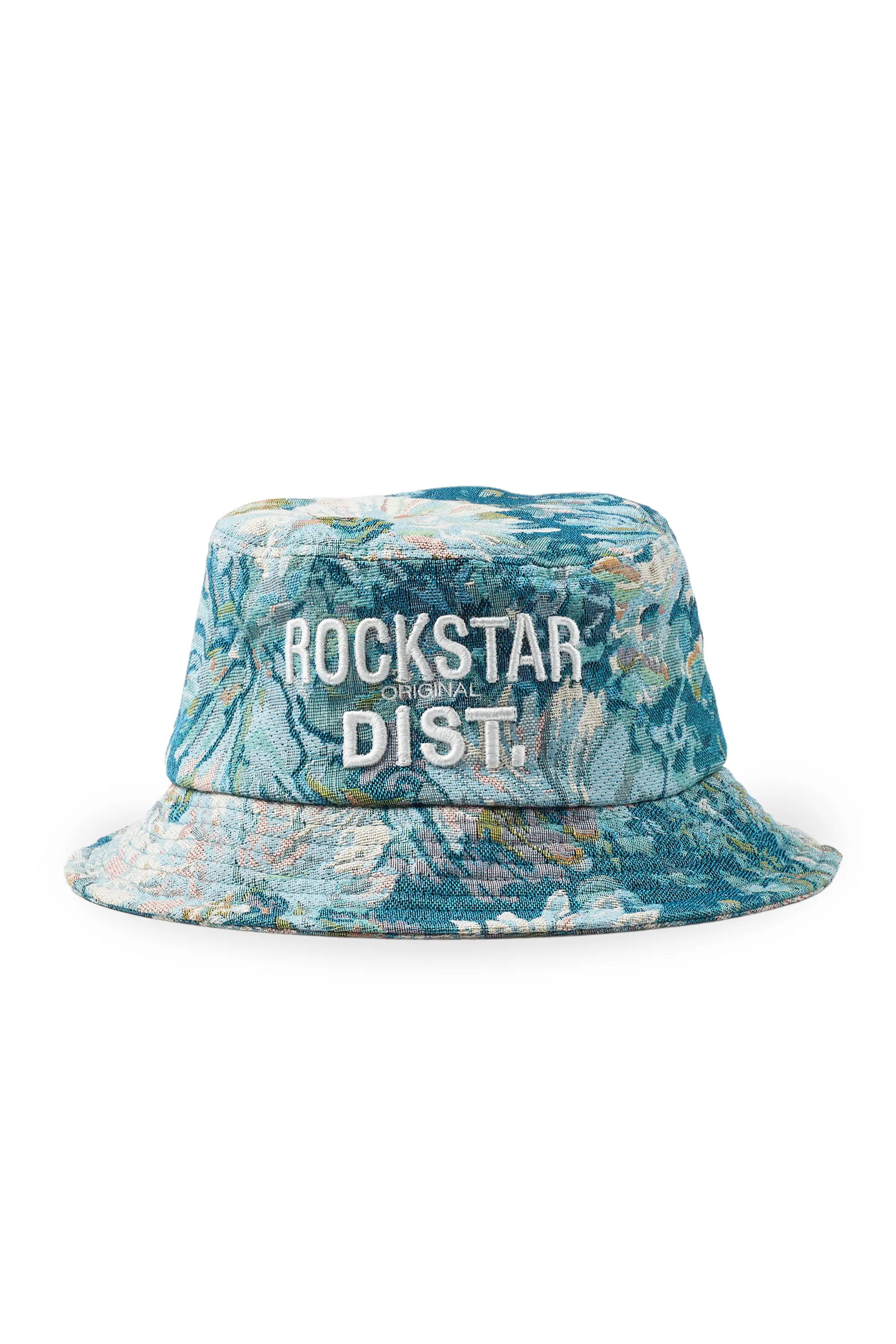 Nieisha Blue Tapestry Bucket Hat - Image 3
