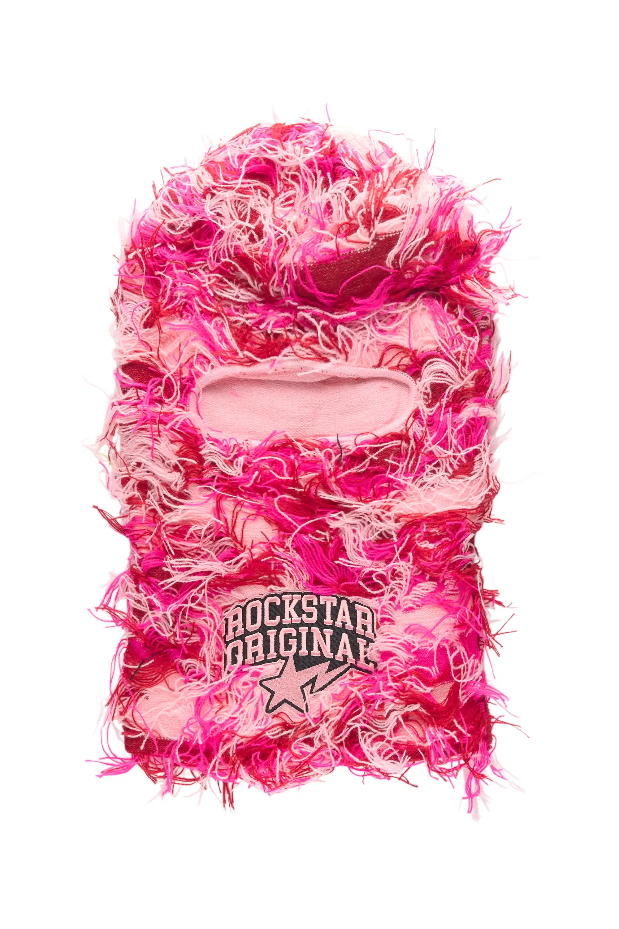 Seantee 2.0 Pink Fuzzy Ski Mask