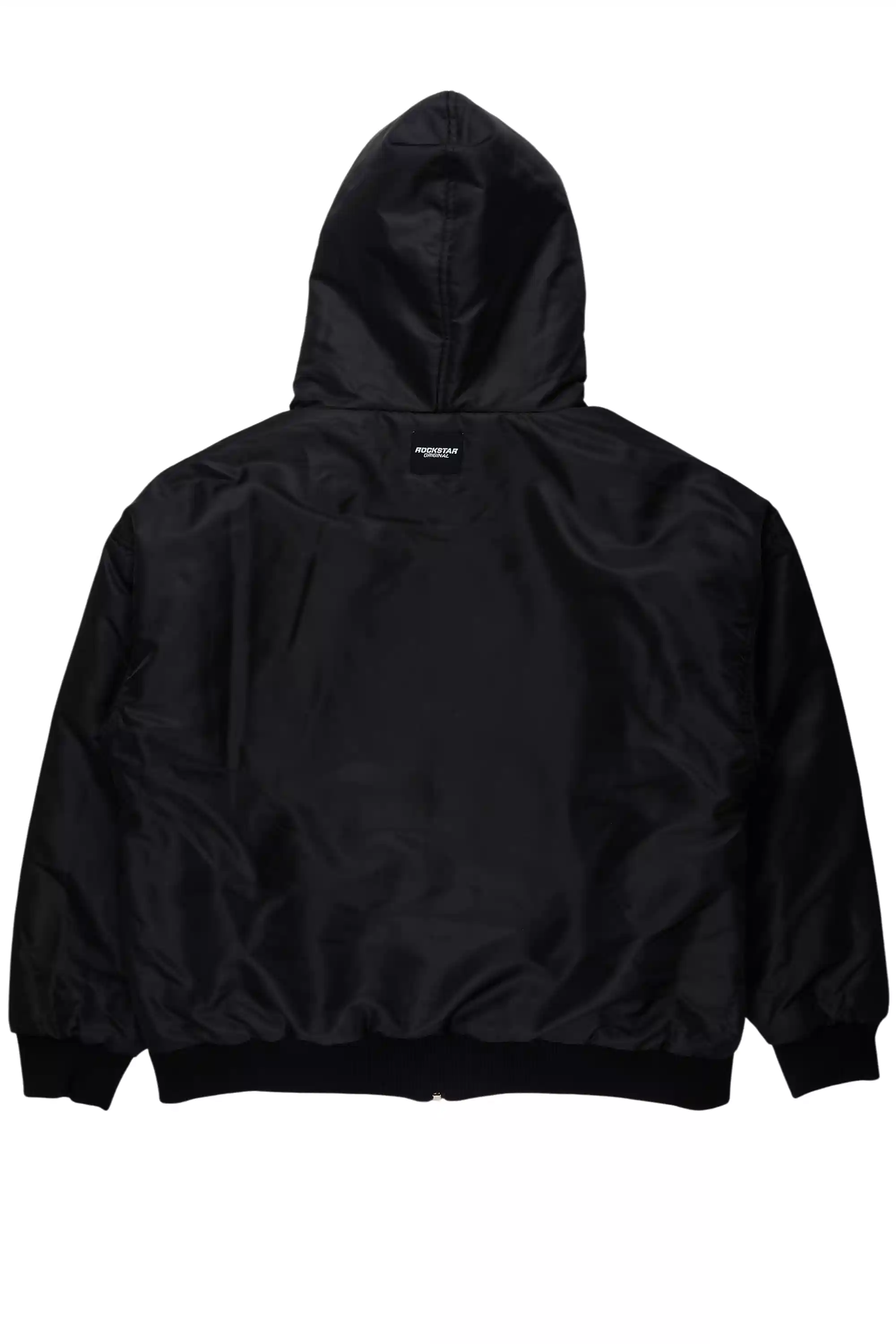 Jaleah Black Oversized Fur Jacket - Image 16