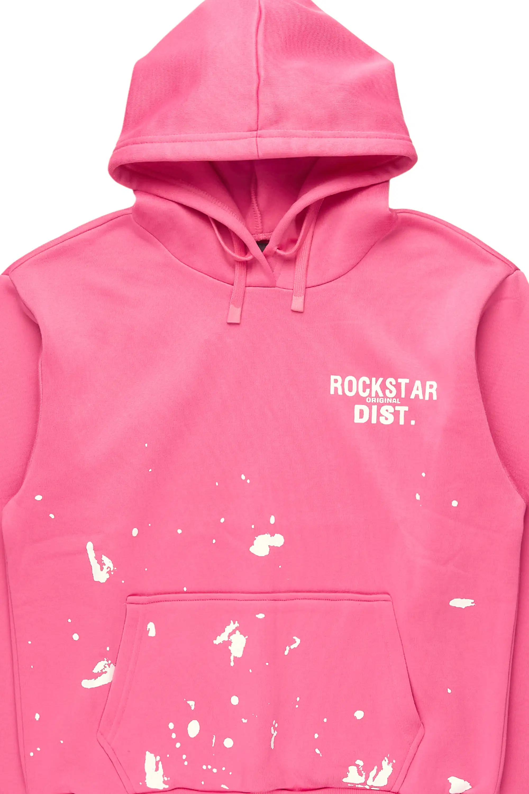 Nylia Hot Pink Oversized Hoodie - Image 5