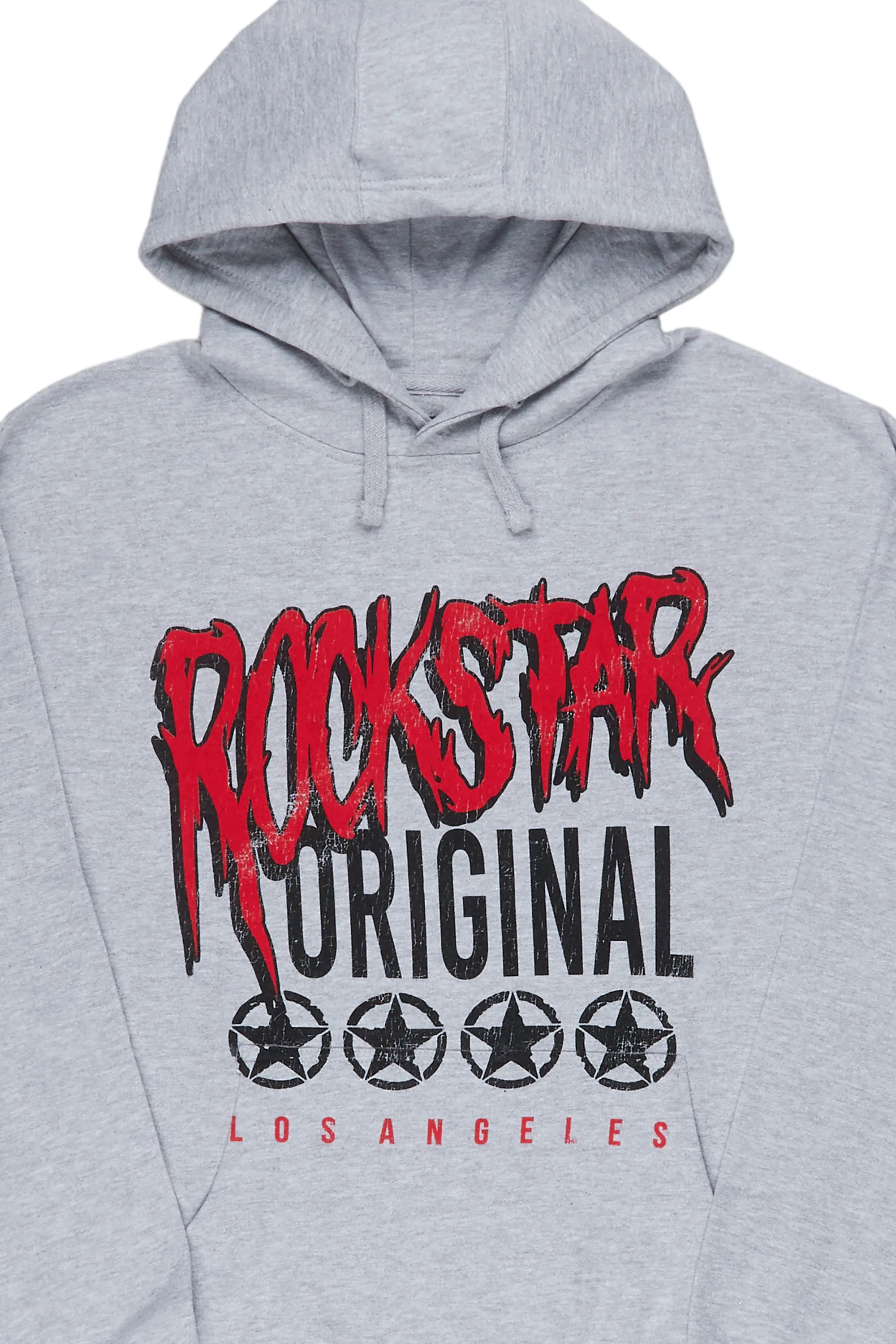 Diandra Heather Grey Oversized Hoodie - Image 8