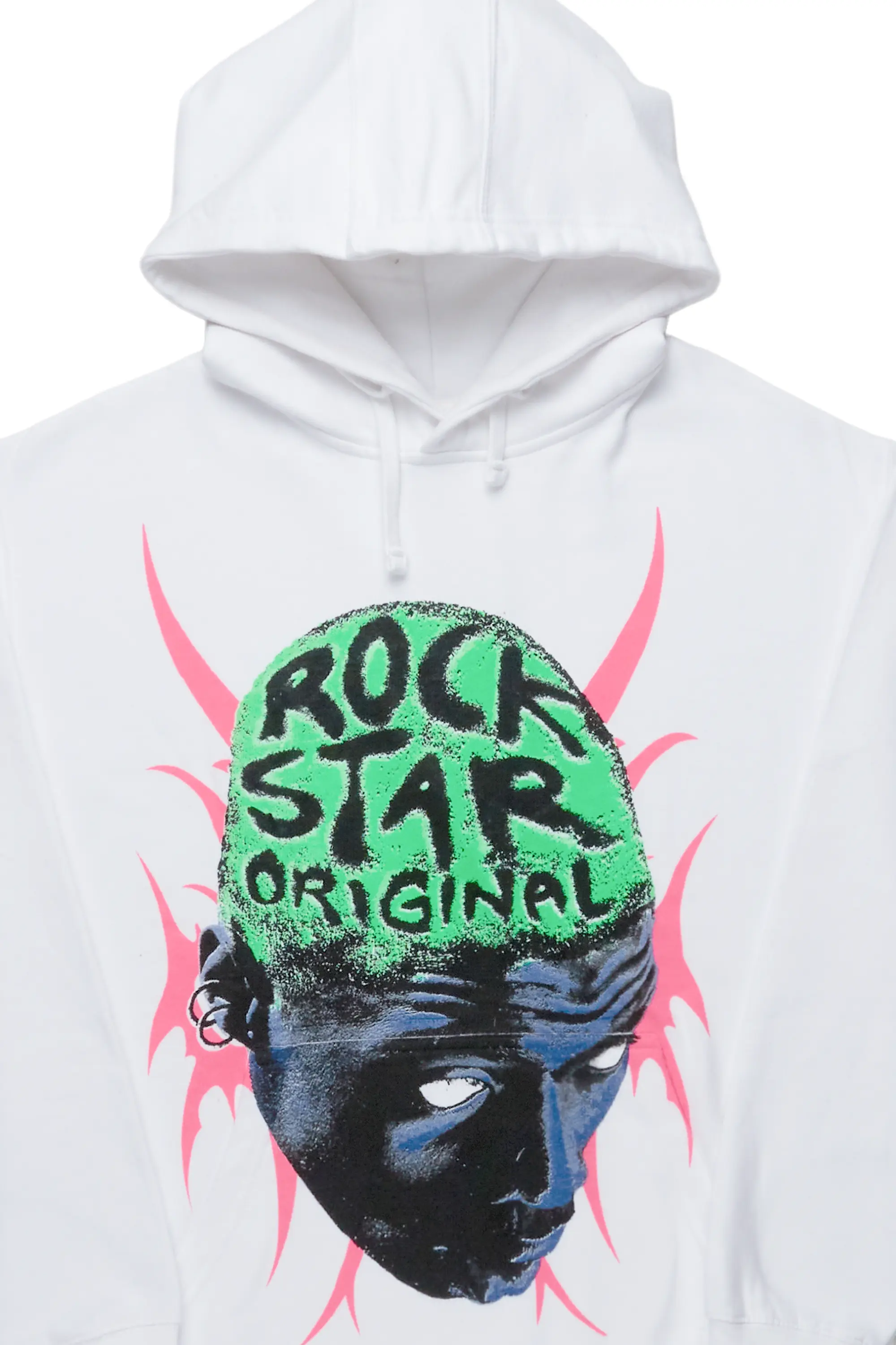 Pamela White Oversized Hoodie - Image 3