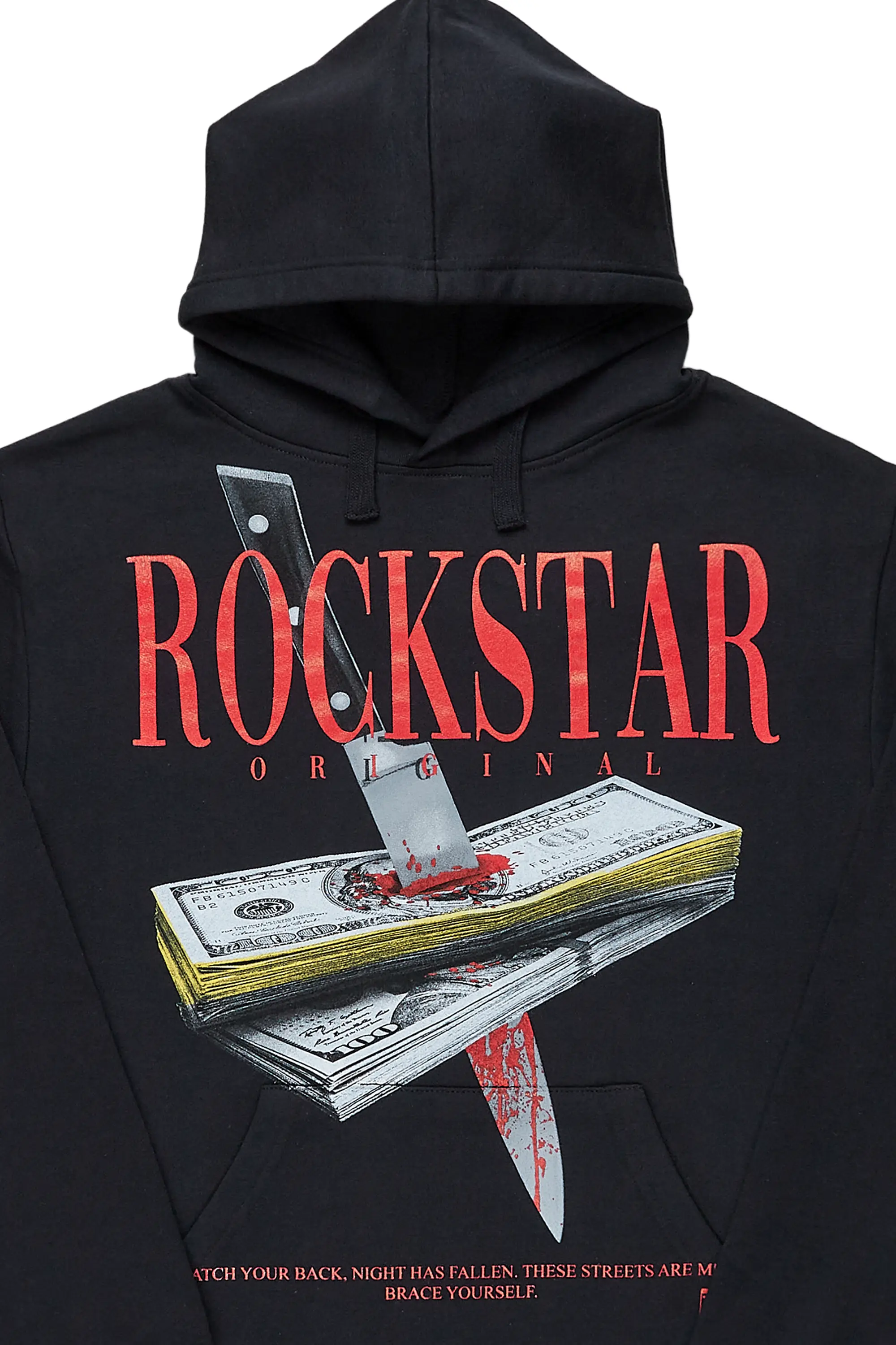 Sheridan Black Oversized Hoodie - Image 2