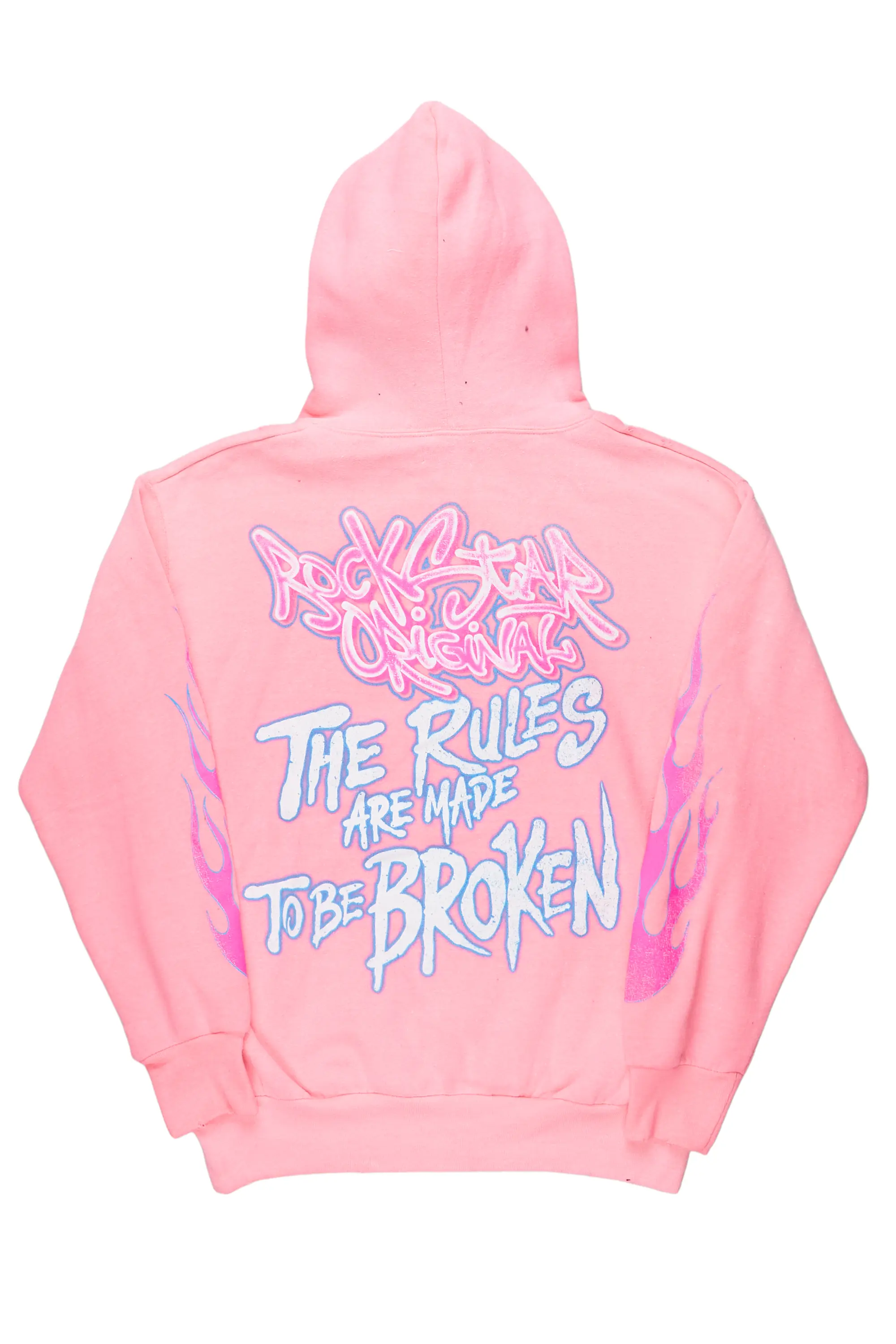 Marielos Pink Oversized Hoodie - Image 3