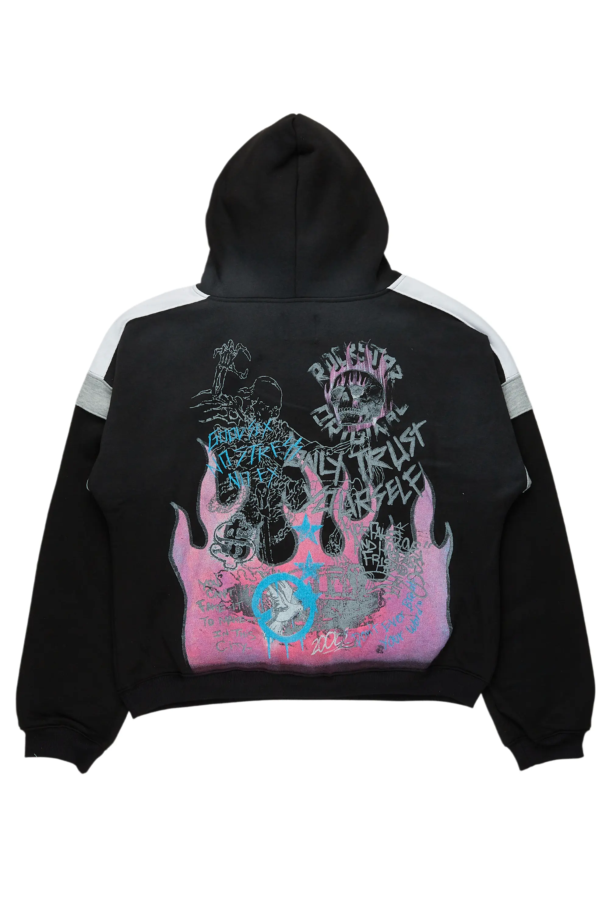 Vankela Black Oversized Hoodie - Image 10