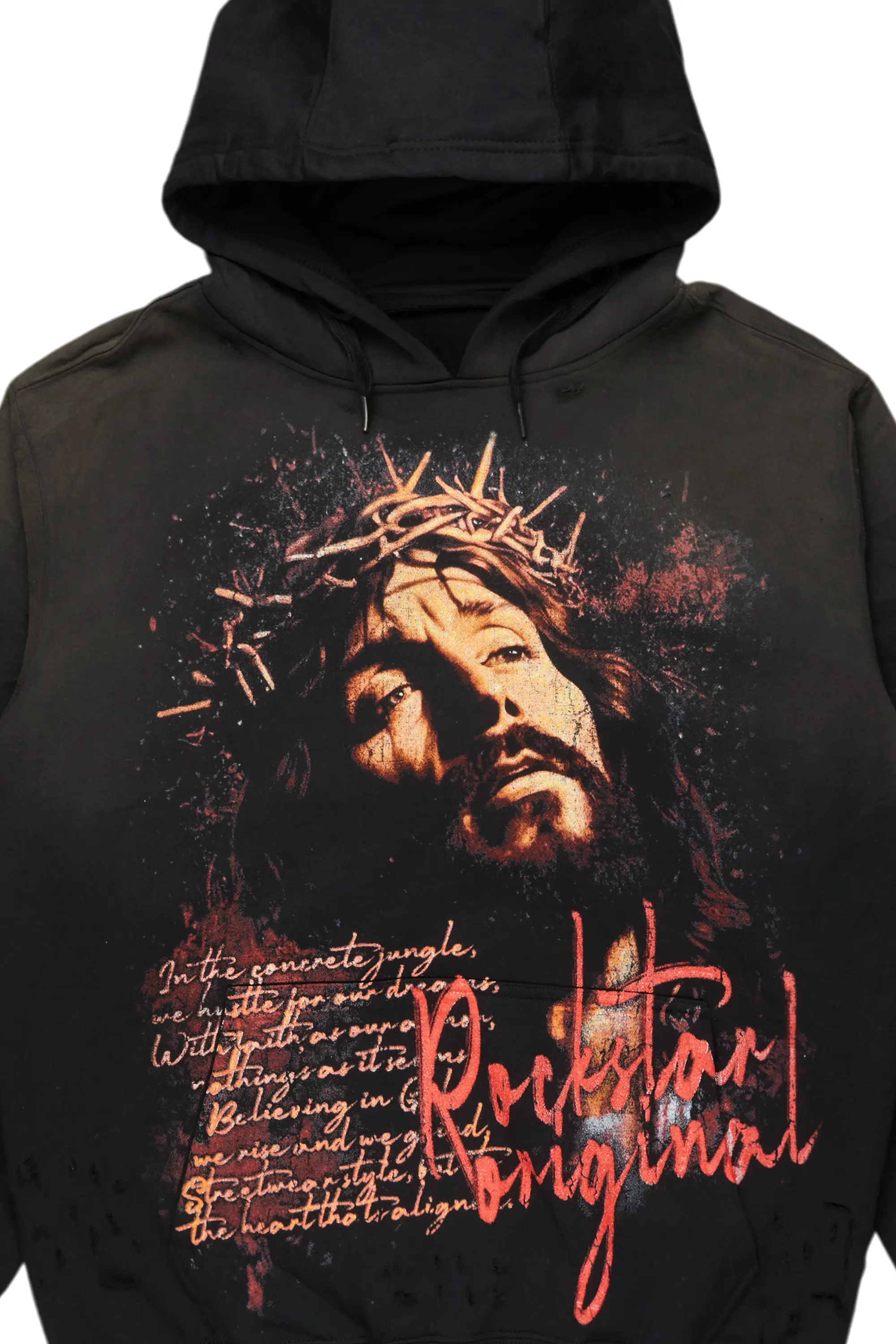 Tatyanna Black Oversized Hoodie - Image 2