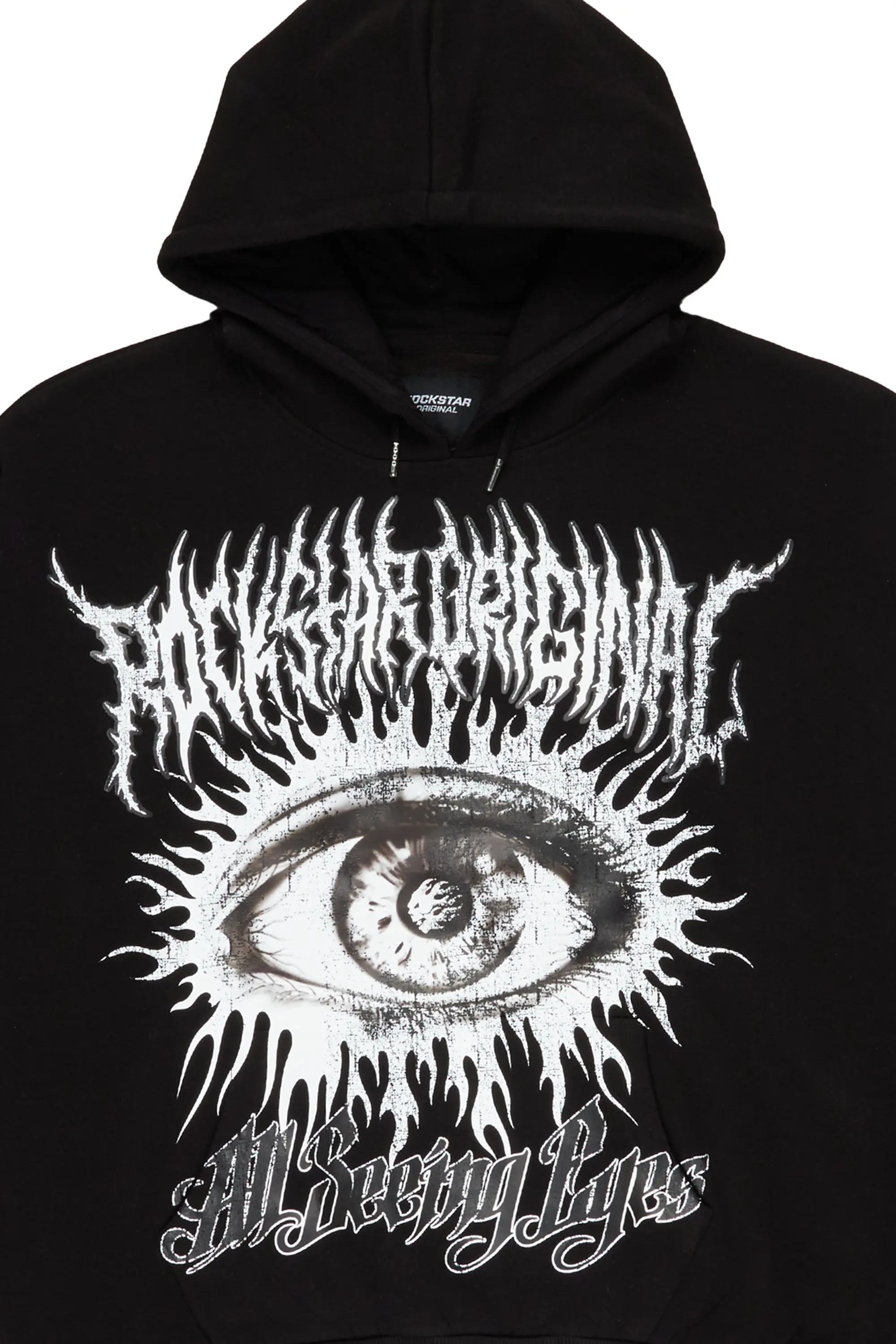 Cionna Black Oversized Hoodie - Image 2