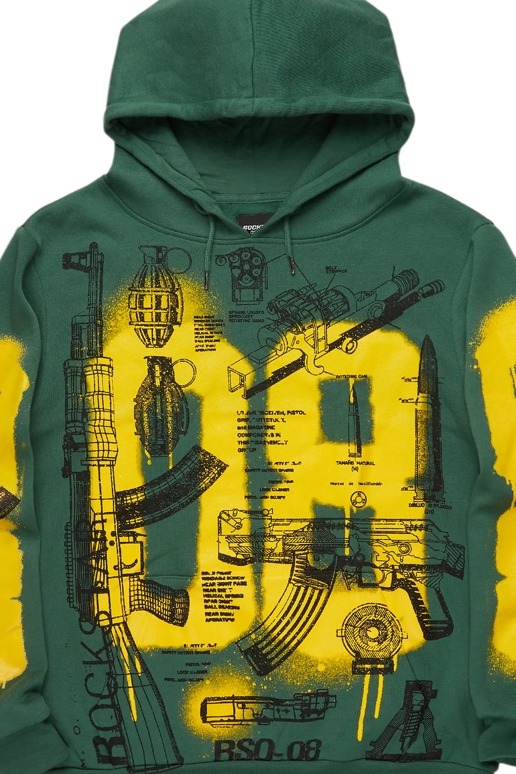 Dayonna Green Oversized Hoodie - Image 2