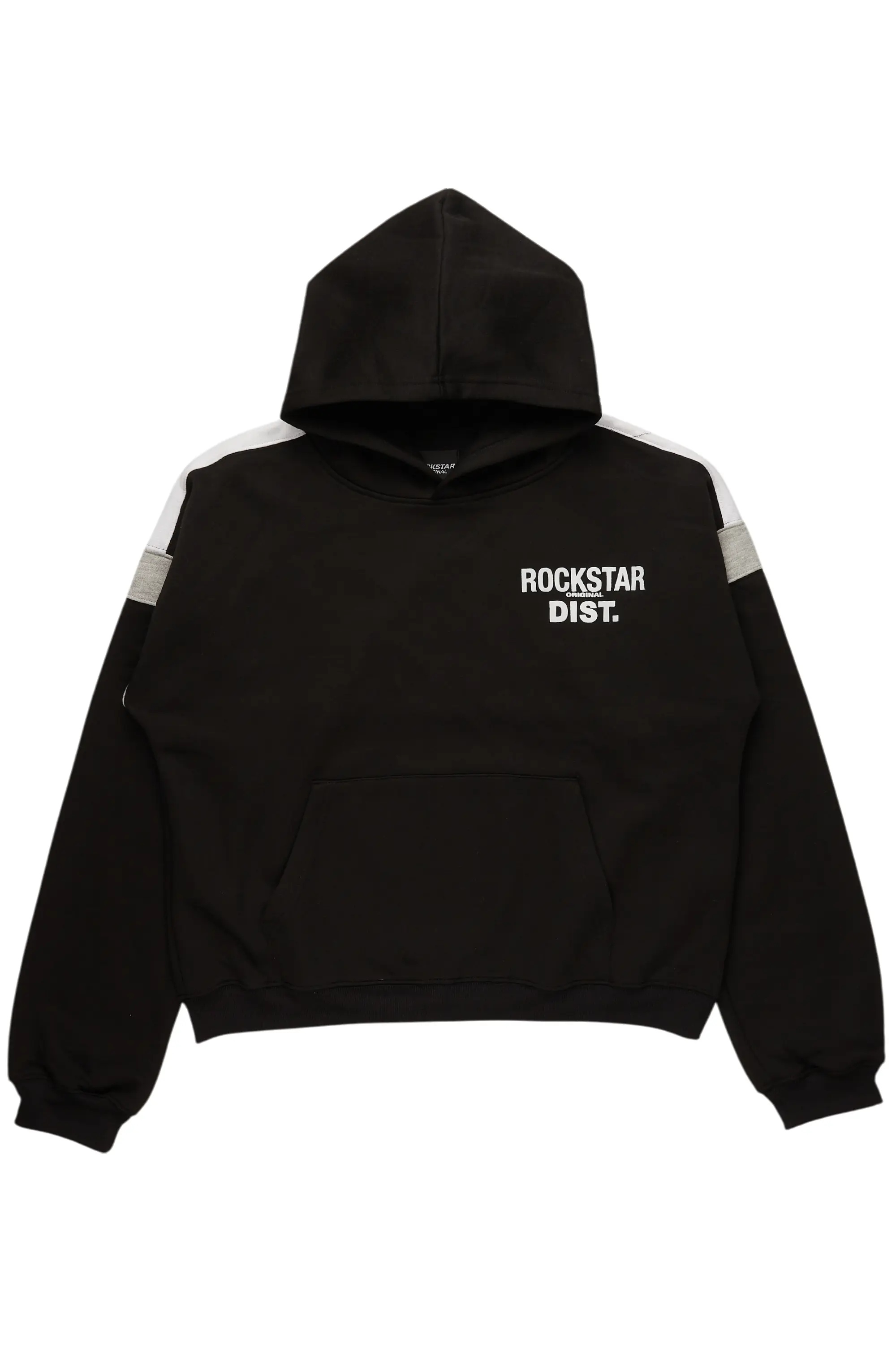Evonne Black Oversized Hoodie - Image 2