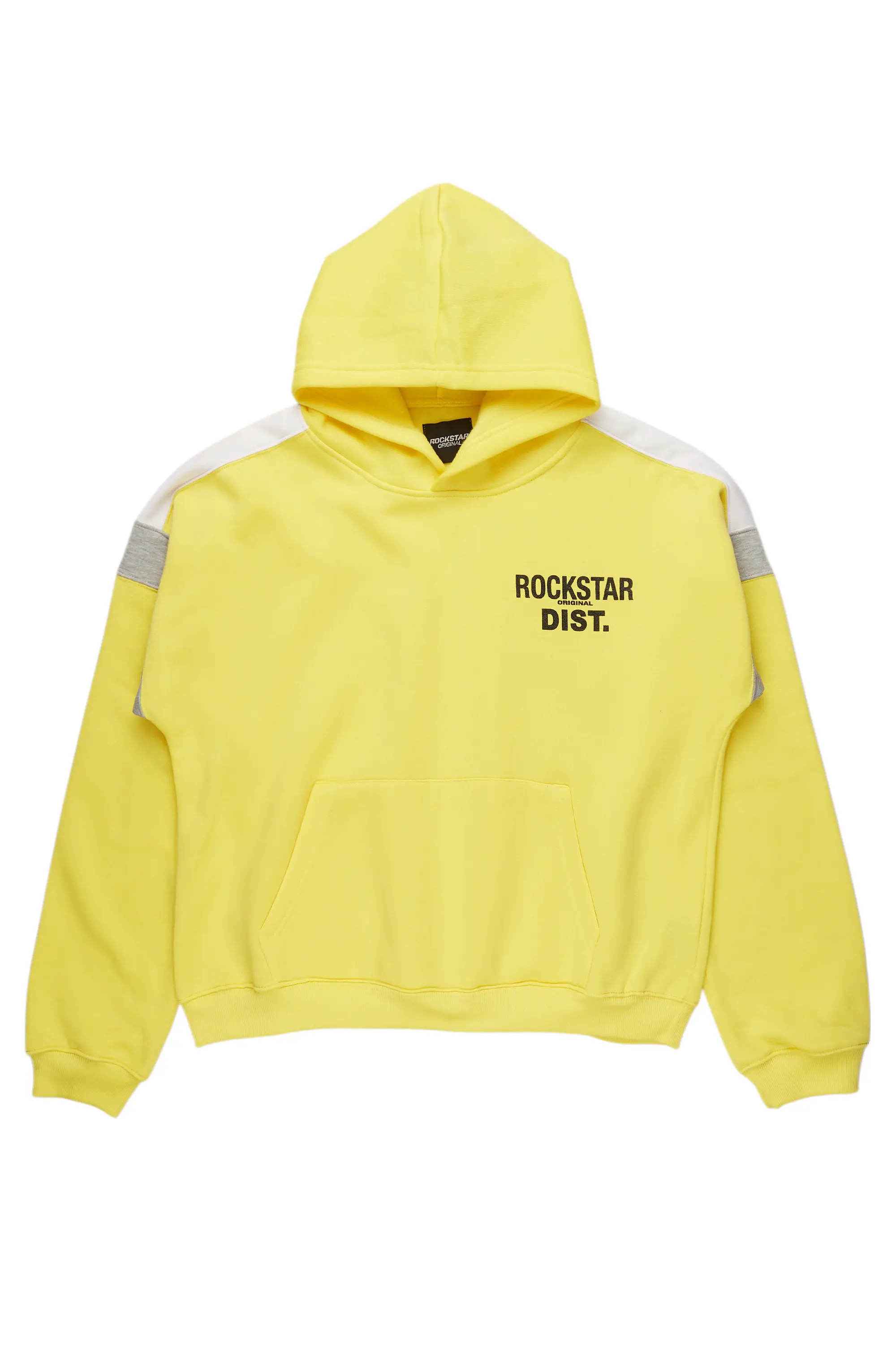 Evonne Yellow Oversized Hoodie - Image 2