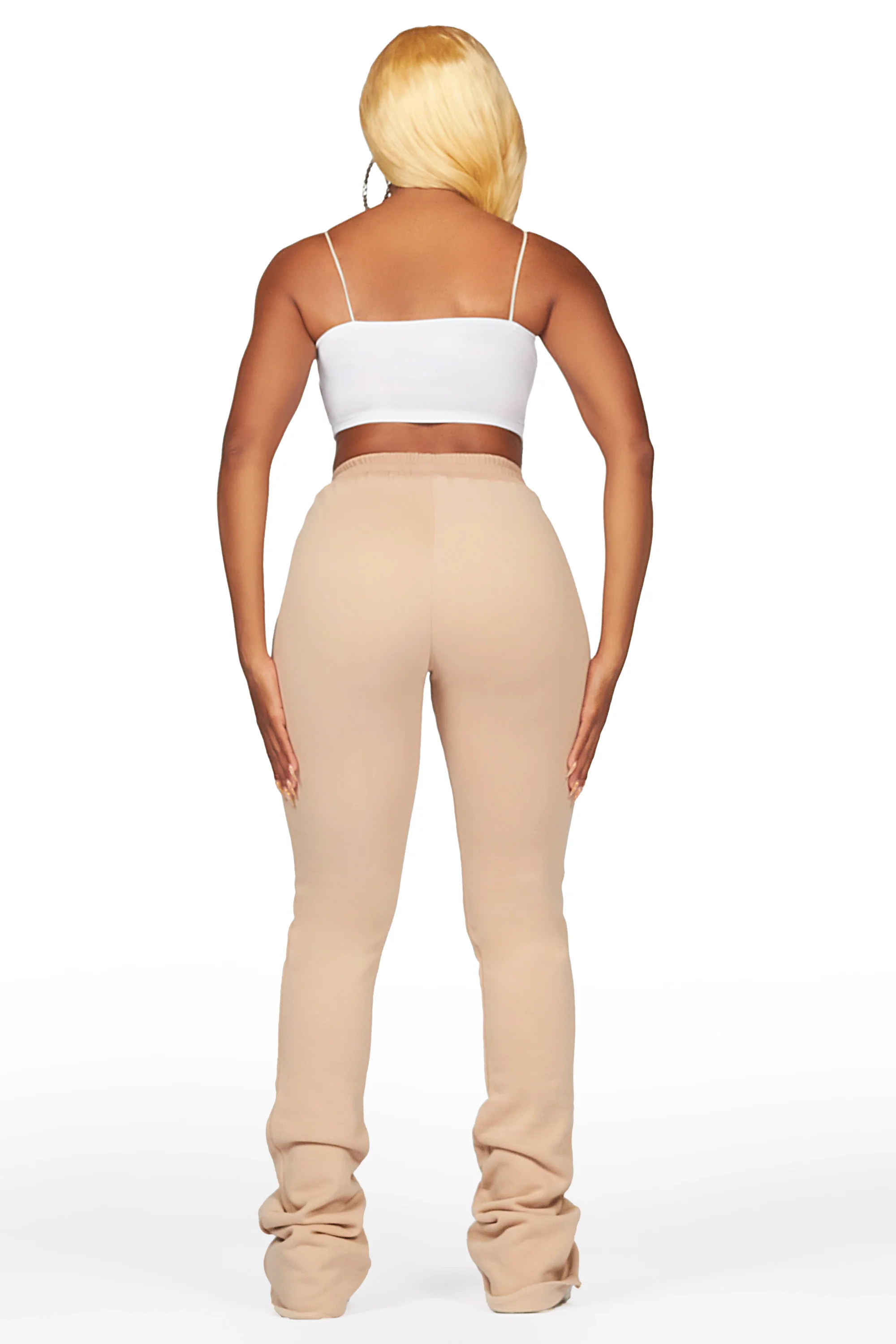 Blakely Beige Super Stacked Pant - Image 5