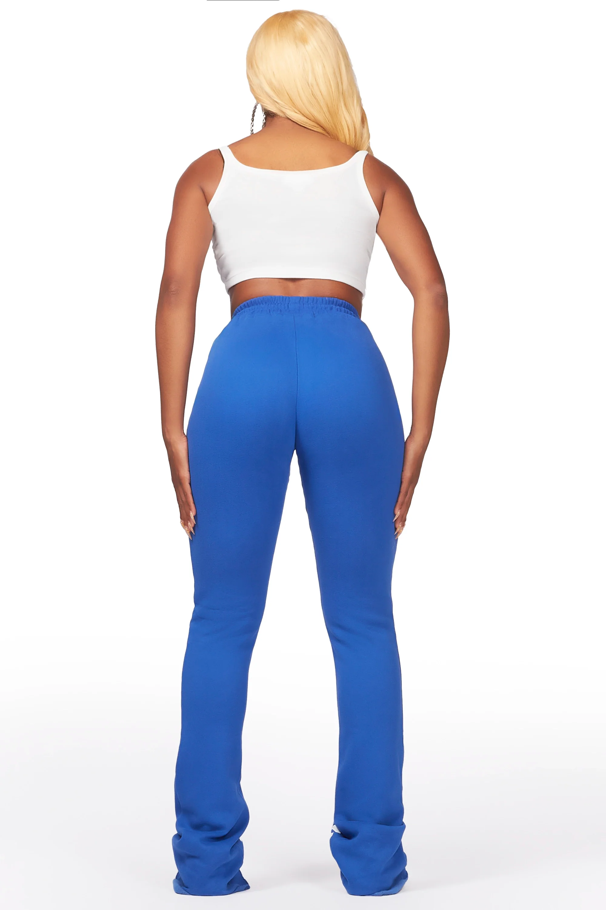 Blakely Royal Blue Super Stacked Pant - Image 6