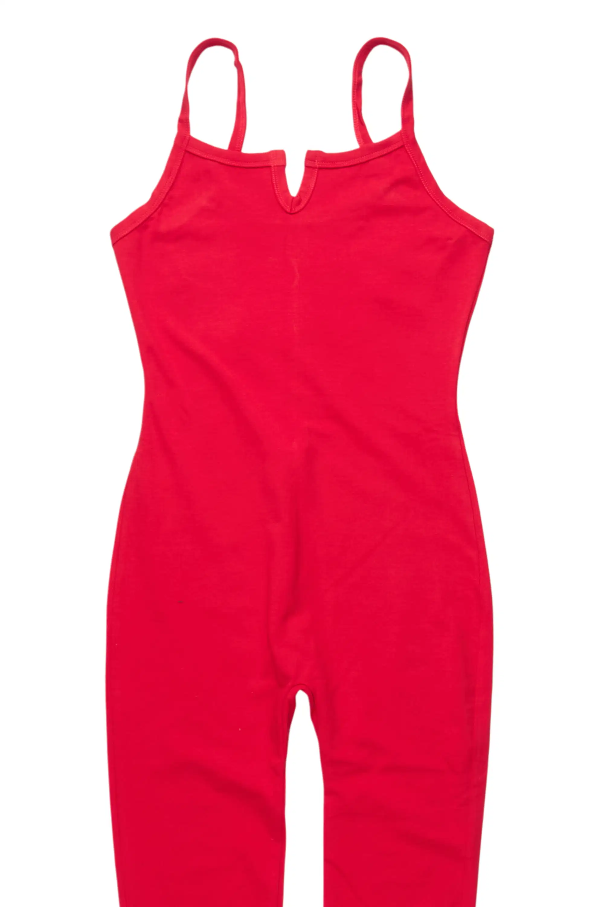 Laverne Red Tank Jumpsuit - Image 2