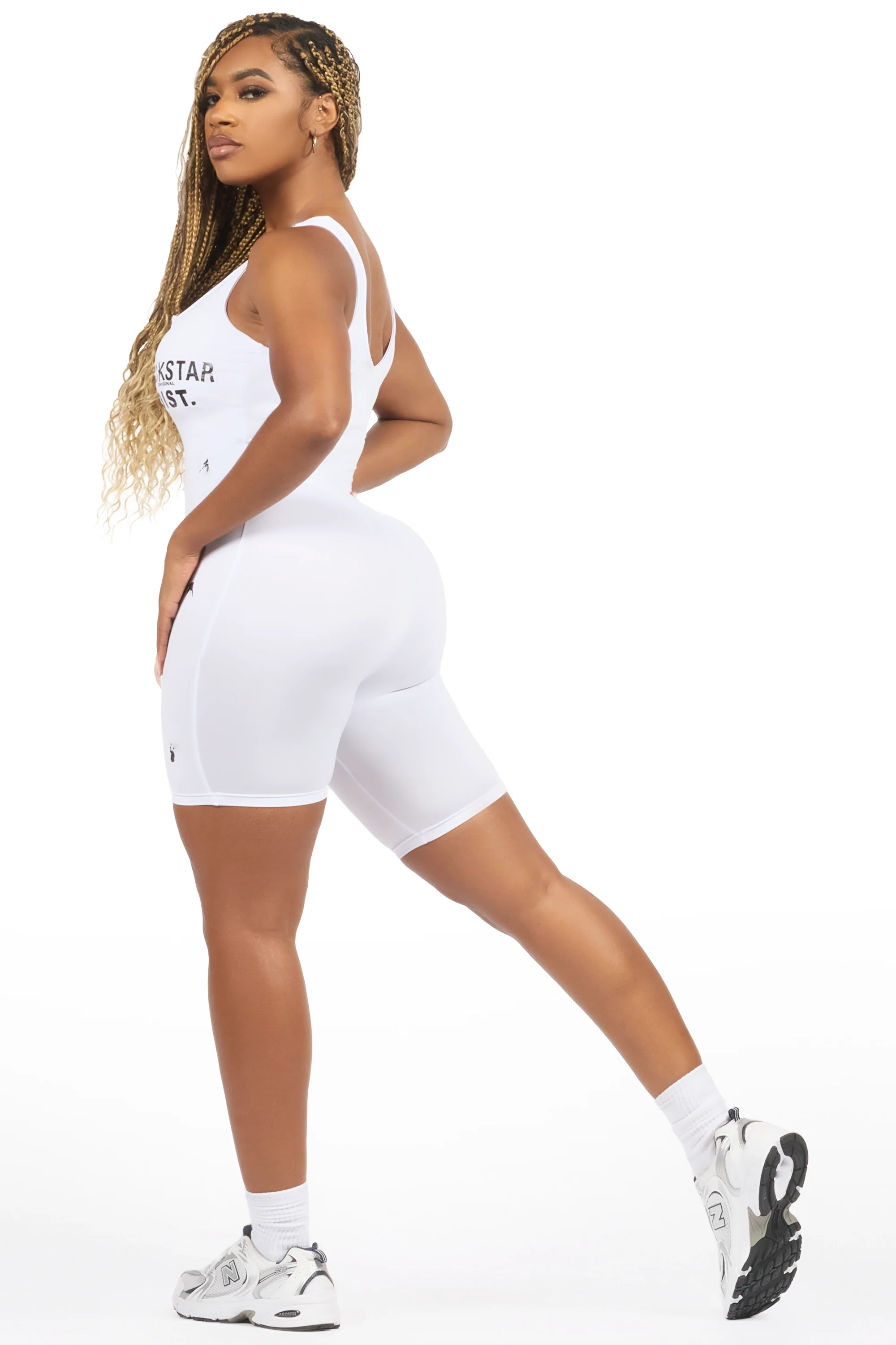 Jimeyah White Painted Romper - Image 2