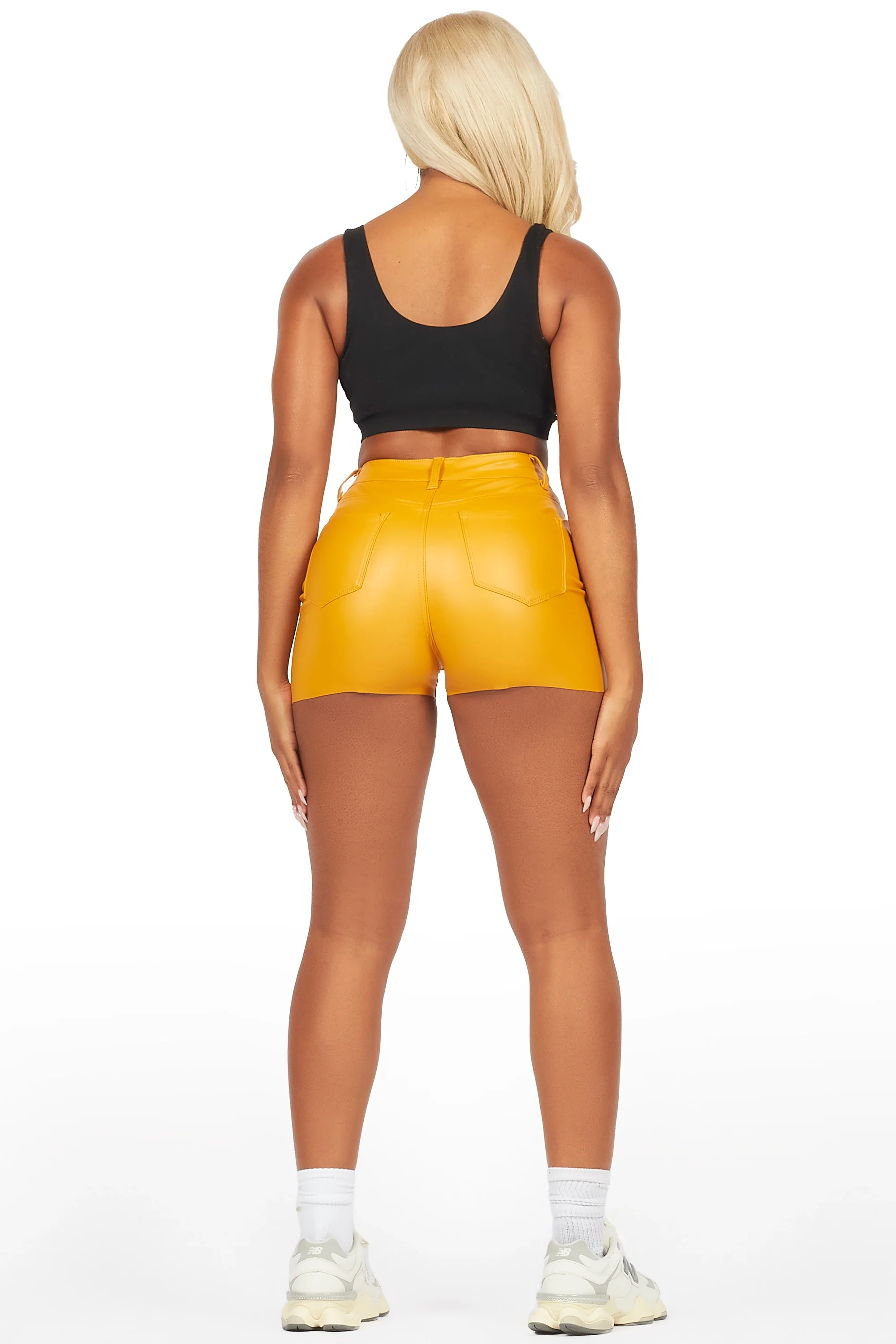 Tamry Gold PU Short - Image 5