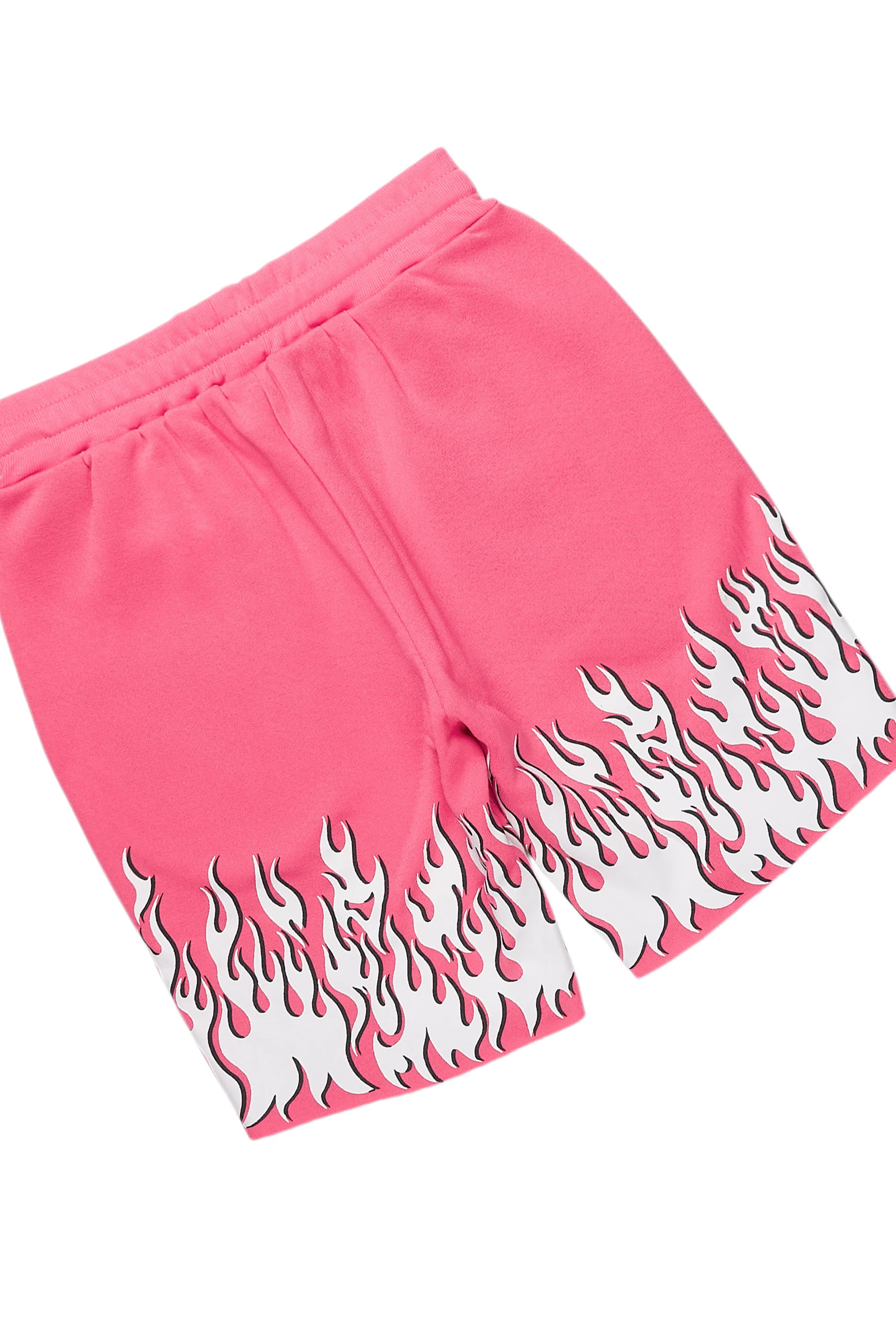 Arais Hot Pink T-Shirt Short Set - Image 10