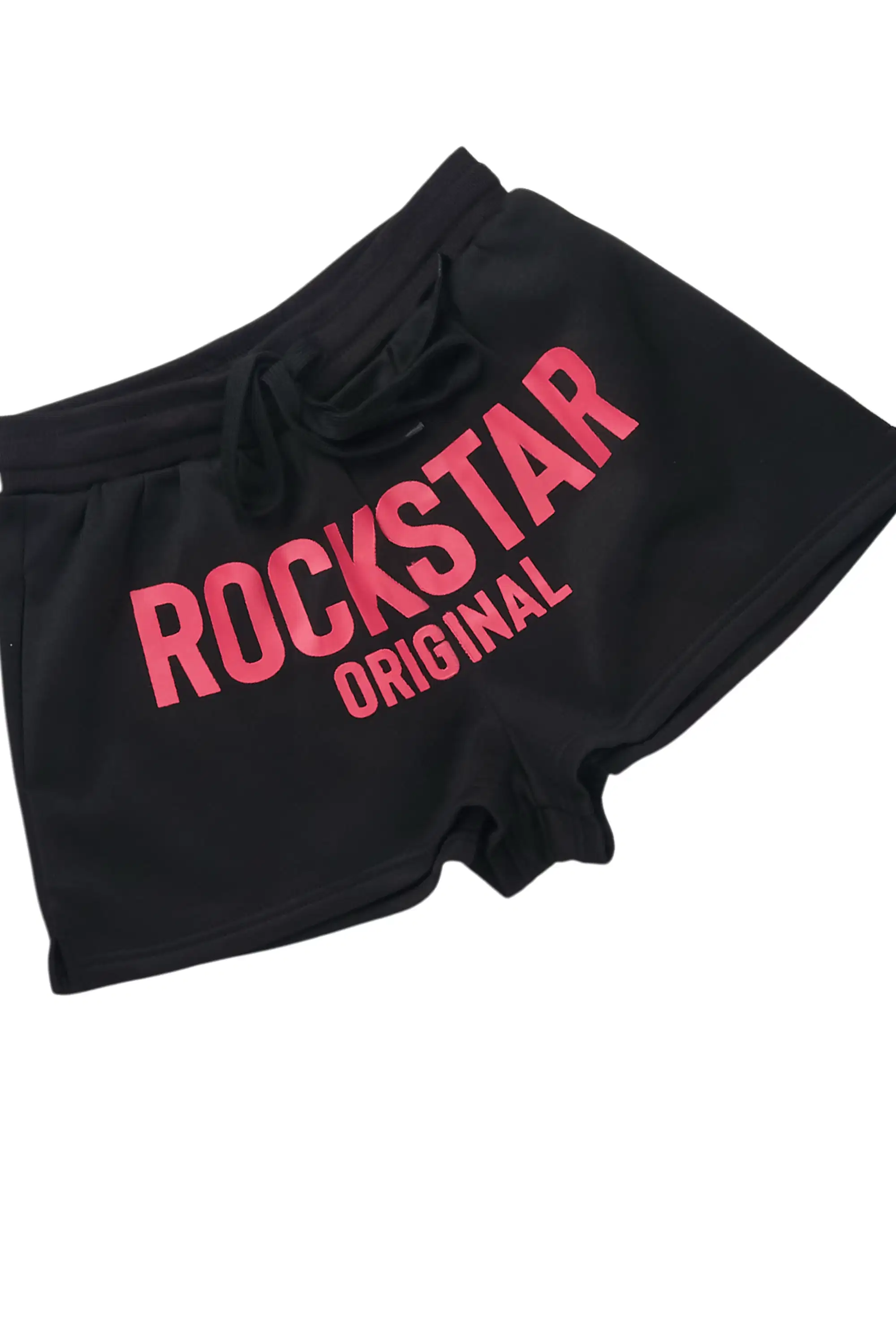 Sabrina Black T-Shirt Short Set - Image 8
