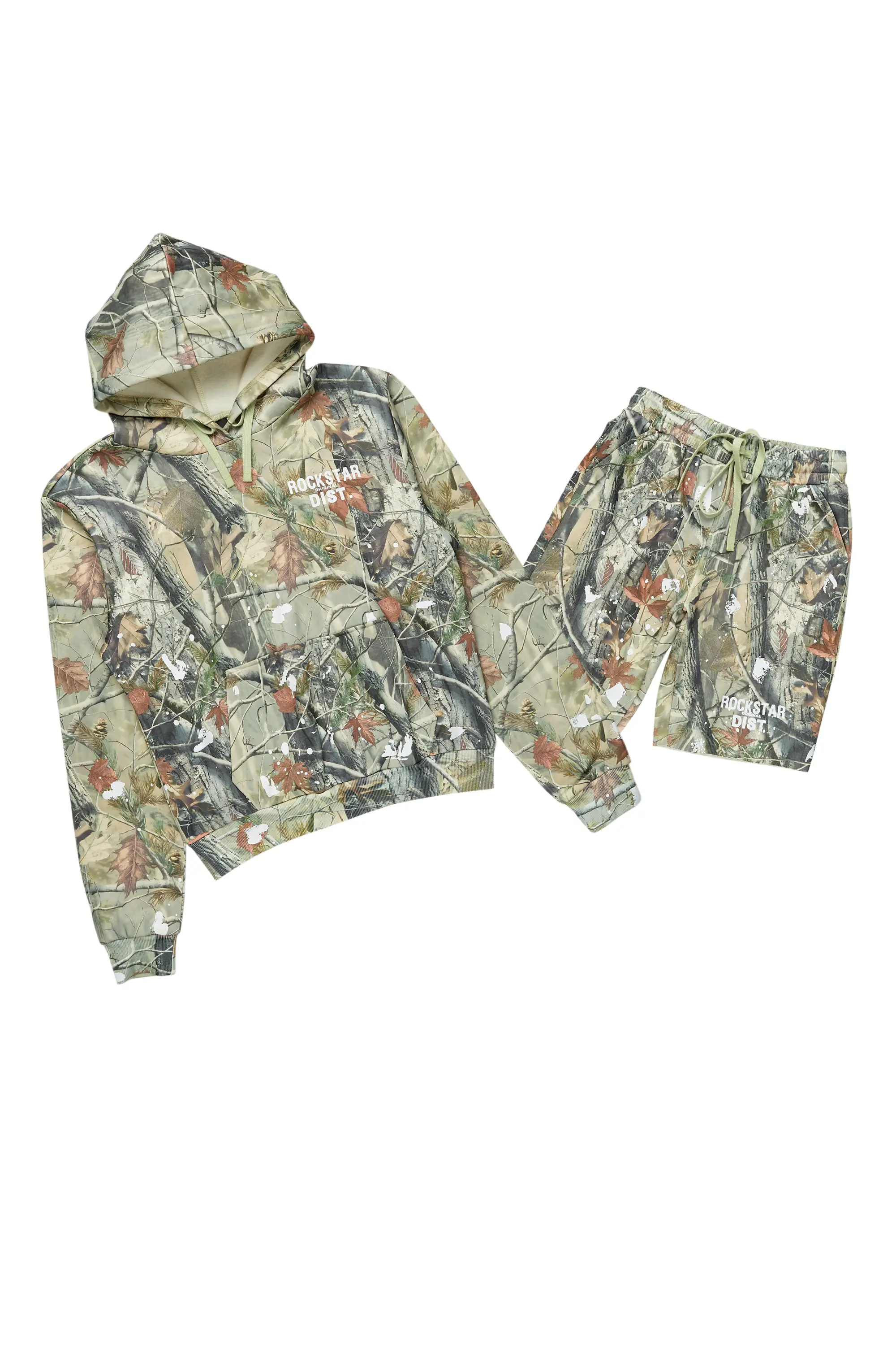 Just Between Us Tree Camo Short Set - Image 2