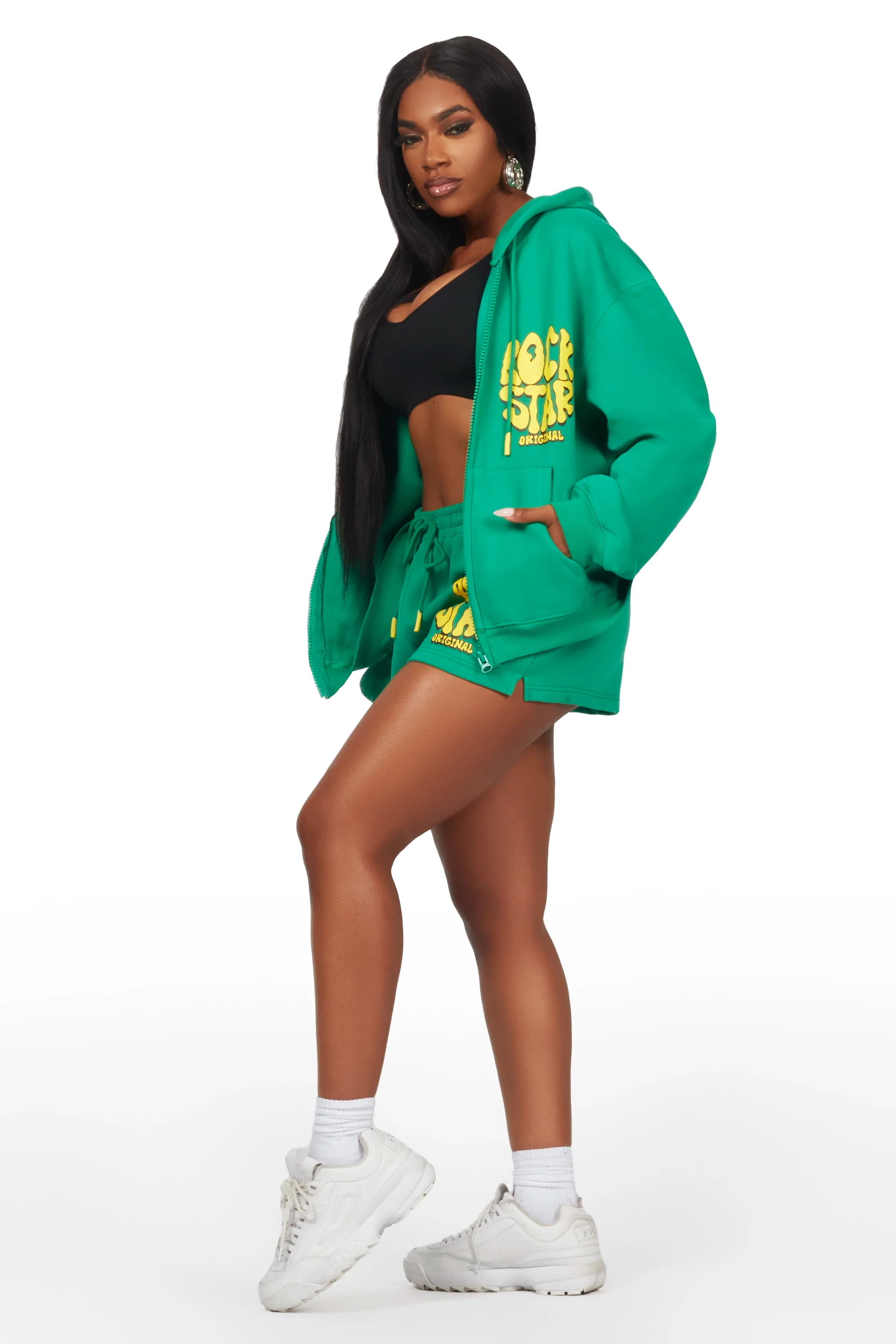 Teagan Green Short Set - Image 12