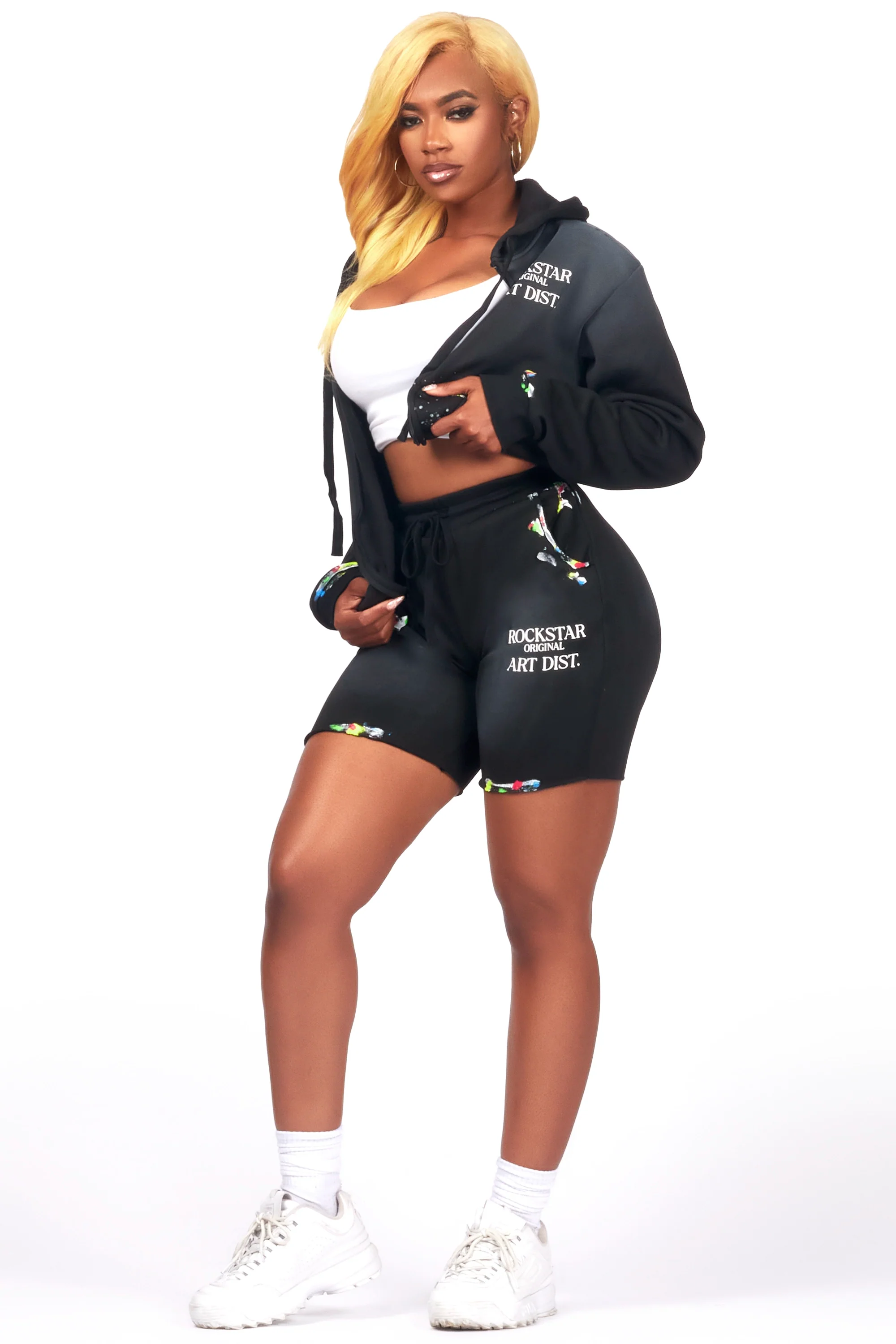 Shannon Black Short Set - Image 4